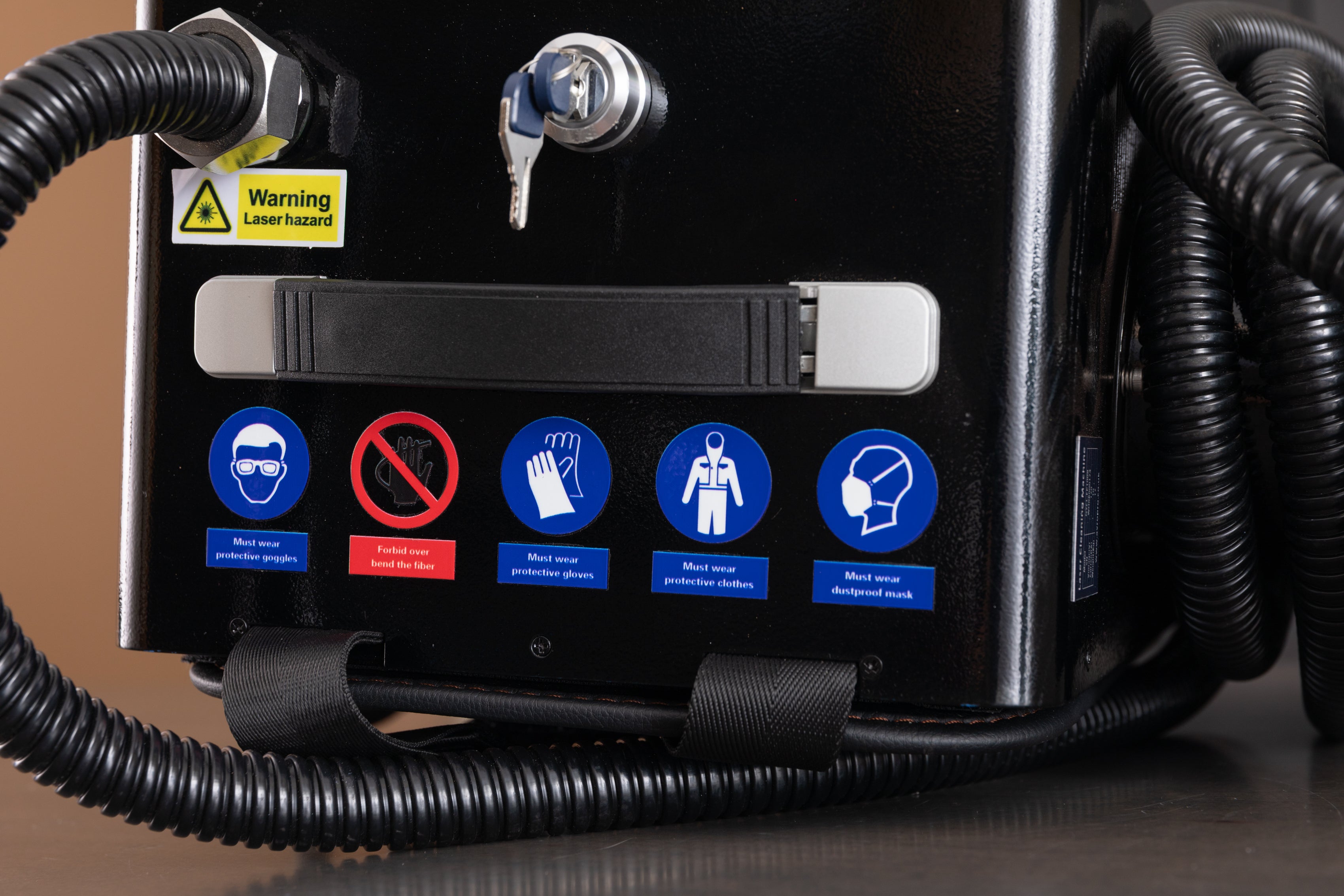 AVRO 100W Portable Laser Cleaning Machine for Rust Removal - Professional Backpack Laser Cleaner for Metal, Automotive & Industrial Use - Perfect for DIY, Welding Shops & Restoration Projects