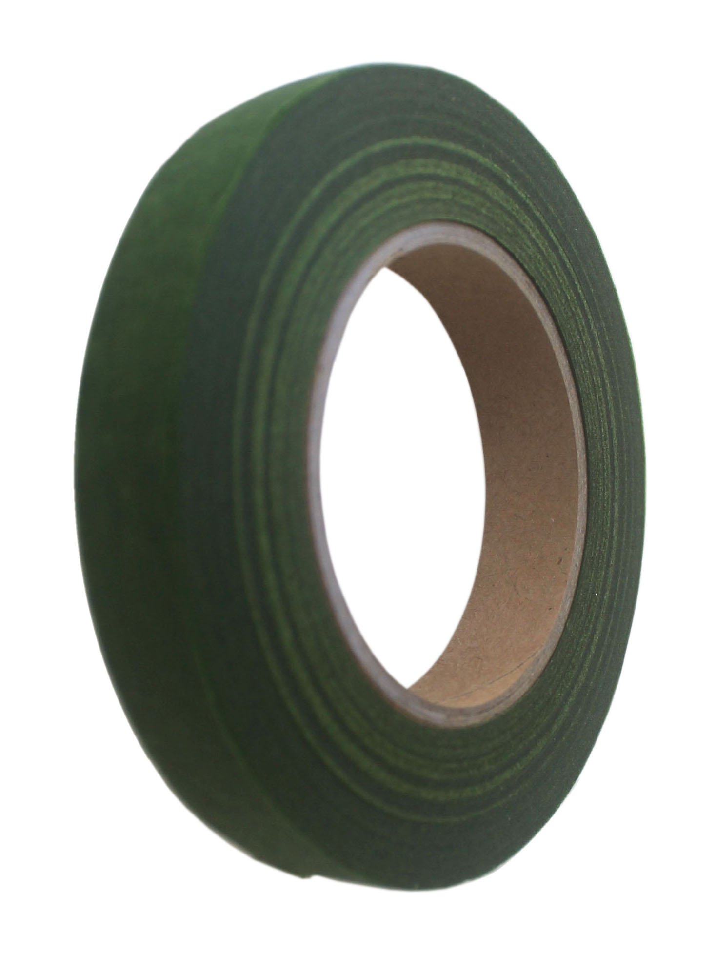 1/2 Inch Wide 100 Feet Long Dark Green Floral Tape - Bouquet Stem Wrap, Flower Arranging Tape for DIY Wedding, Bridal, and Craft Projects by Nesha
