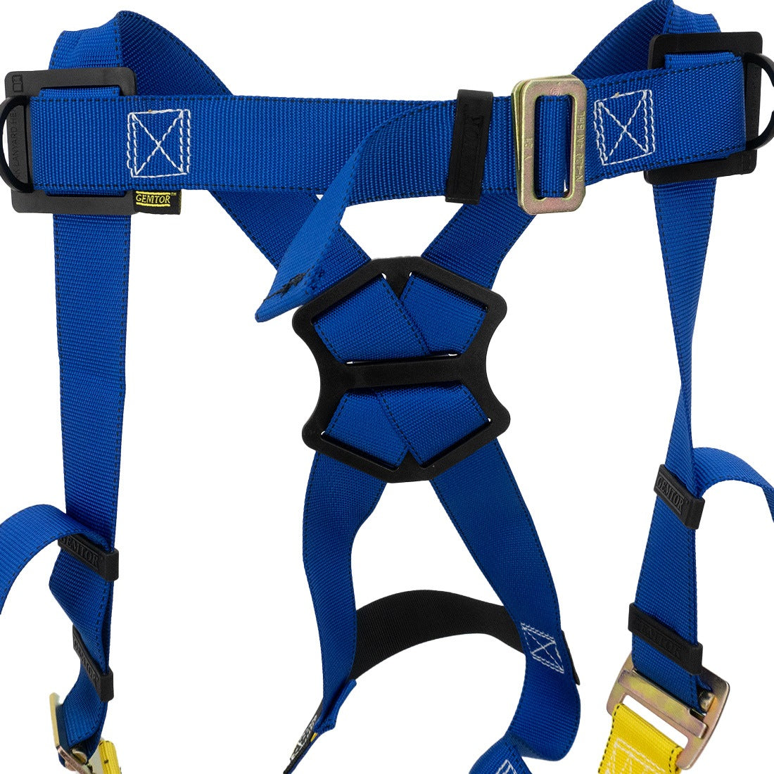 Gemtor 922 Series Quick Connect Full Body Harness - OSHA Compliant Safety Harness for Construction, Roofing & Fall Protection | Durable & Adjustable for Work at Heights