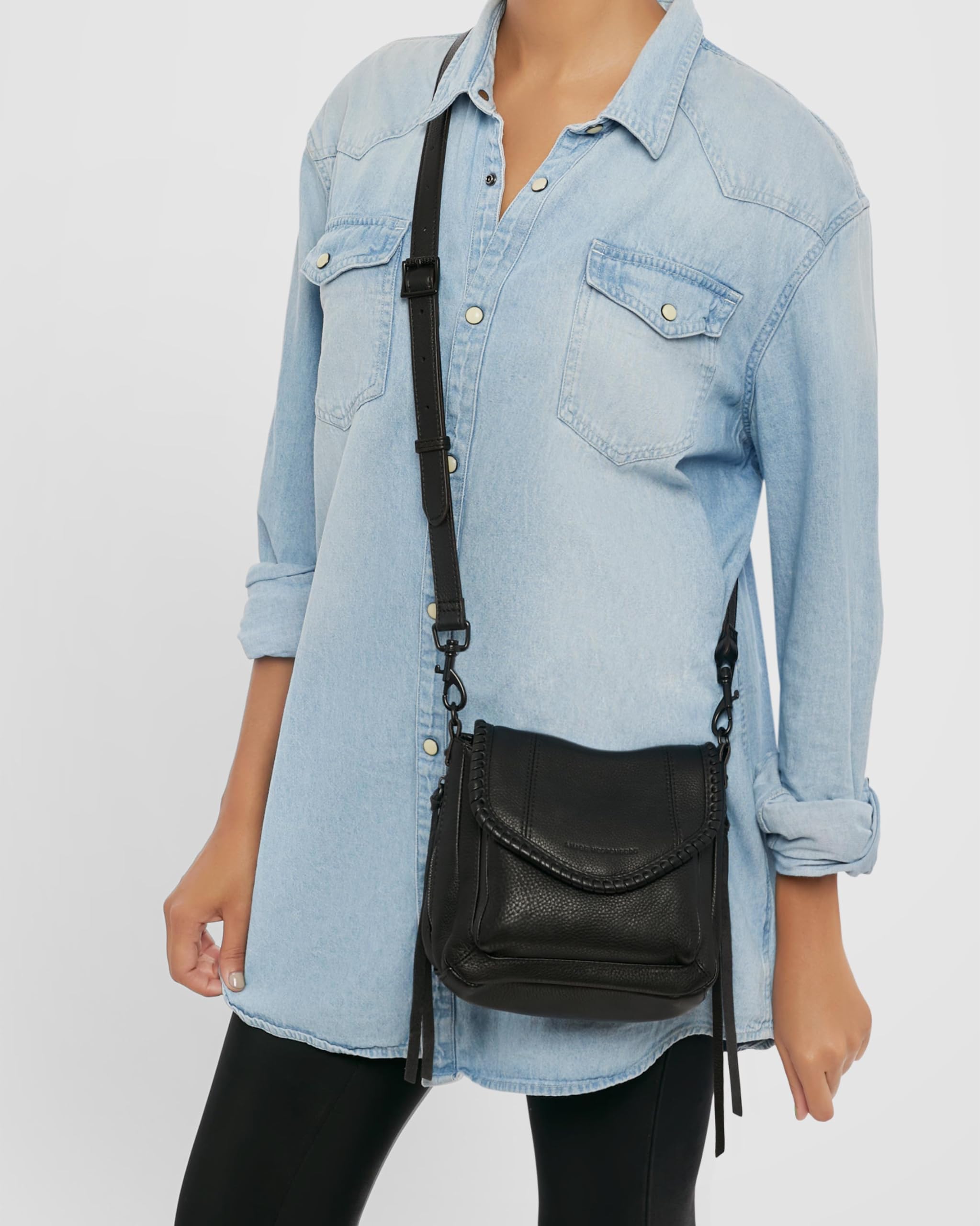 Aimee Kestenberg All For Love Mini Crossbody Bag - Stylish Vegan Leather Purse for Women | Perfect for Date Night, Travel & Everyday Use