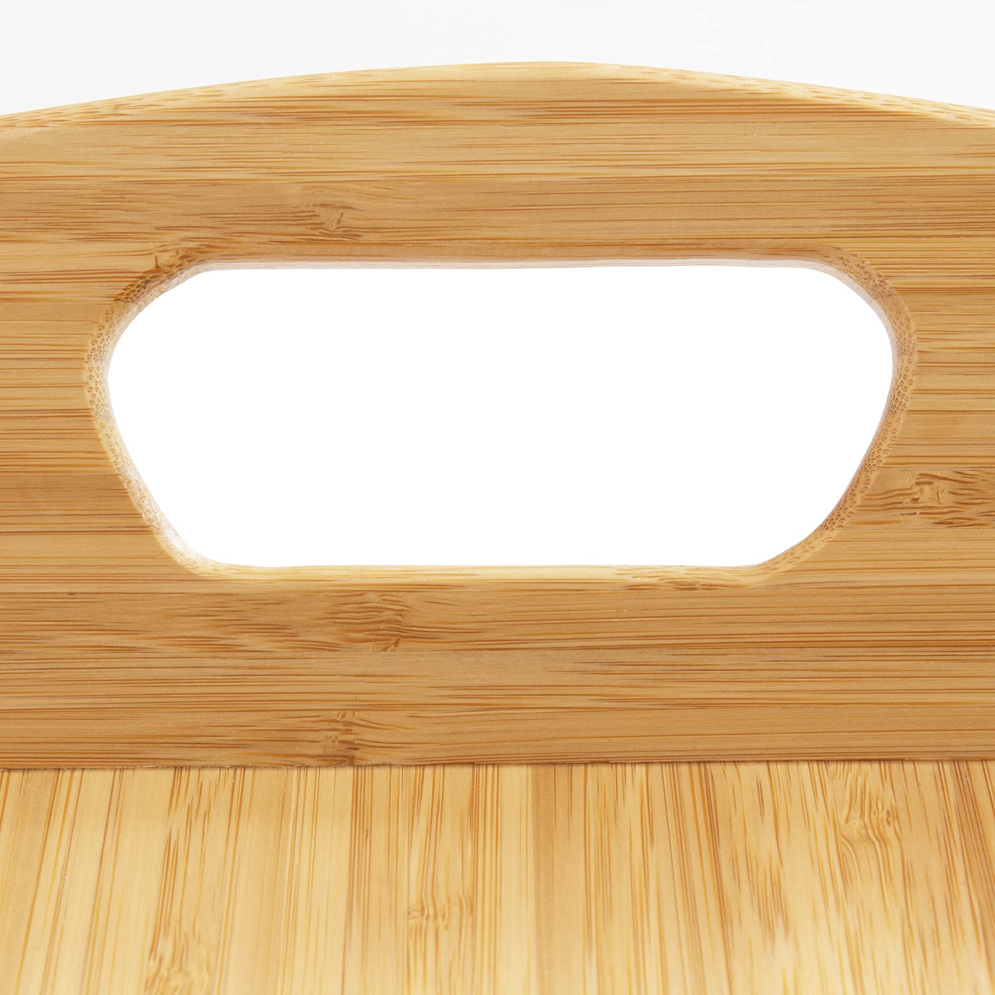 Totally Bamboo Butler's Serving Tray with Handles - 23