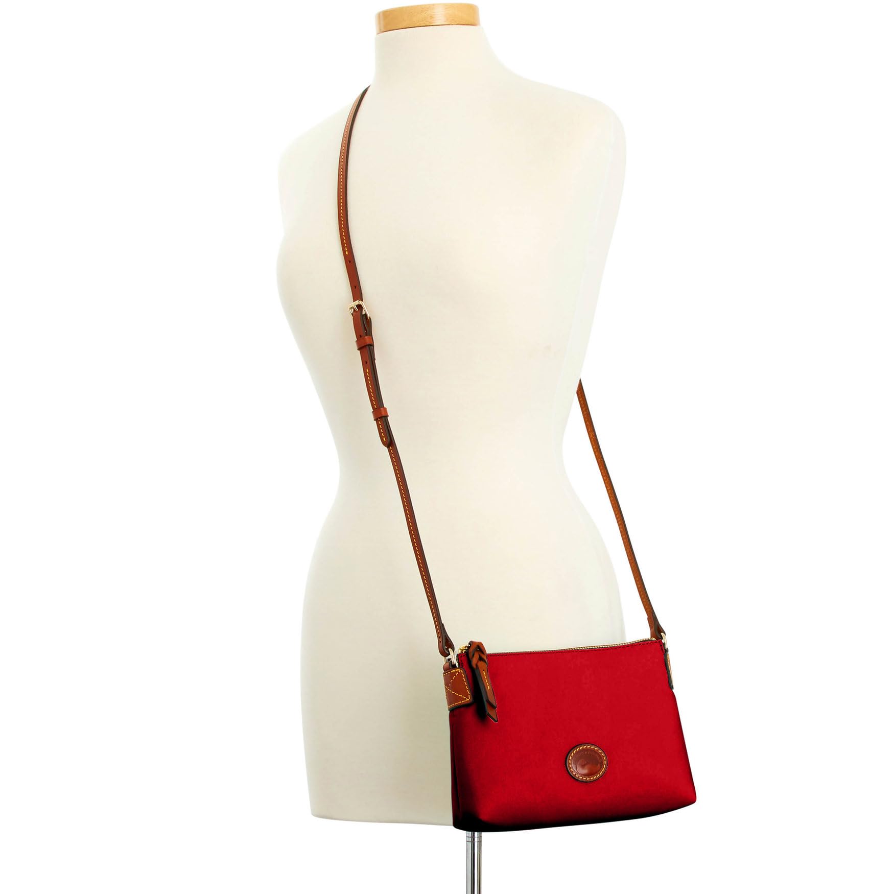 Dooney & Bourke Women's Small Nylon Crossbody Bag - Lightweight Purse for Everyday Use | Perfect for Work, Travel & Shopping
