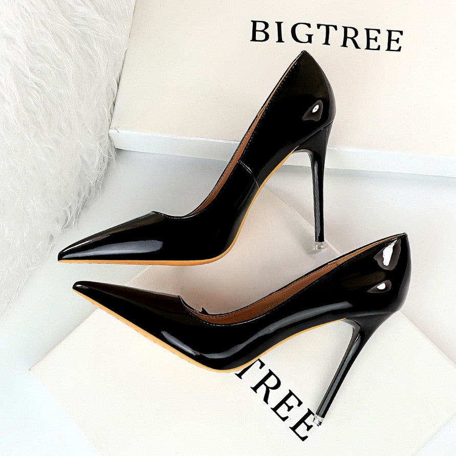 Stylish Women's Pointed Toe High Heels for Office & Professional Work - Comfortable Dress Pumps for Business, Formal Events & Corporate Wear