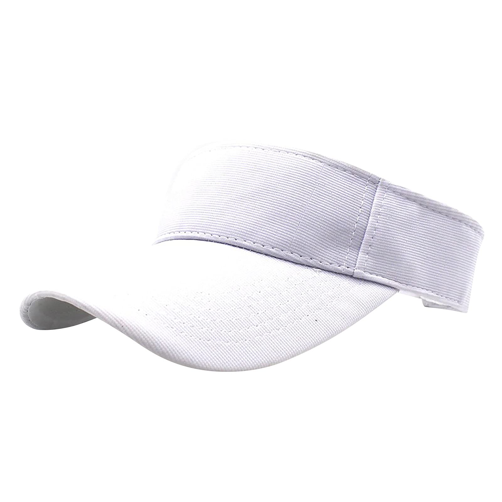 Women's & Men's Sun Visor Beach Hat - Breathable Cotton Baseball Cap for Golf, Tennis & Outdoor Activities | UV Protection Summer Hat for Beach, Sports & Casual Wear