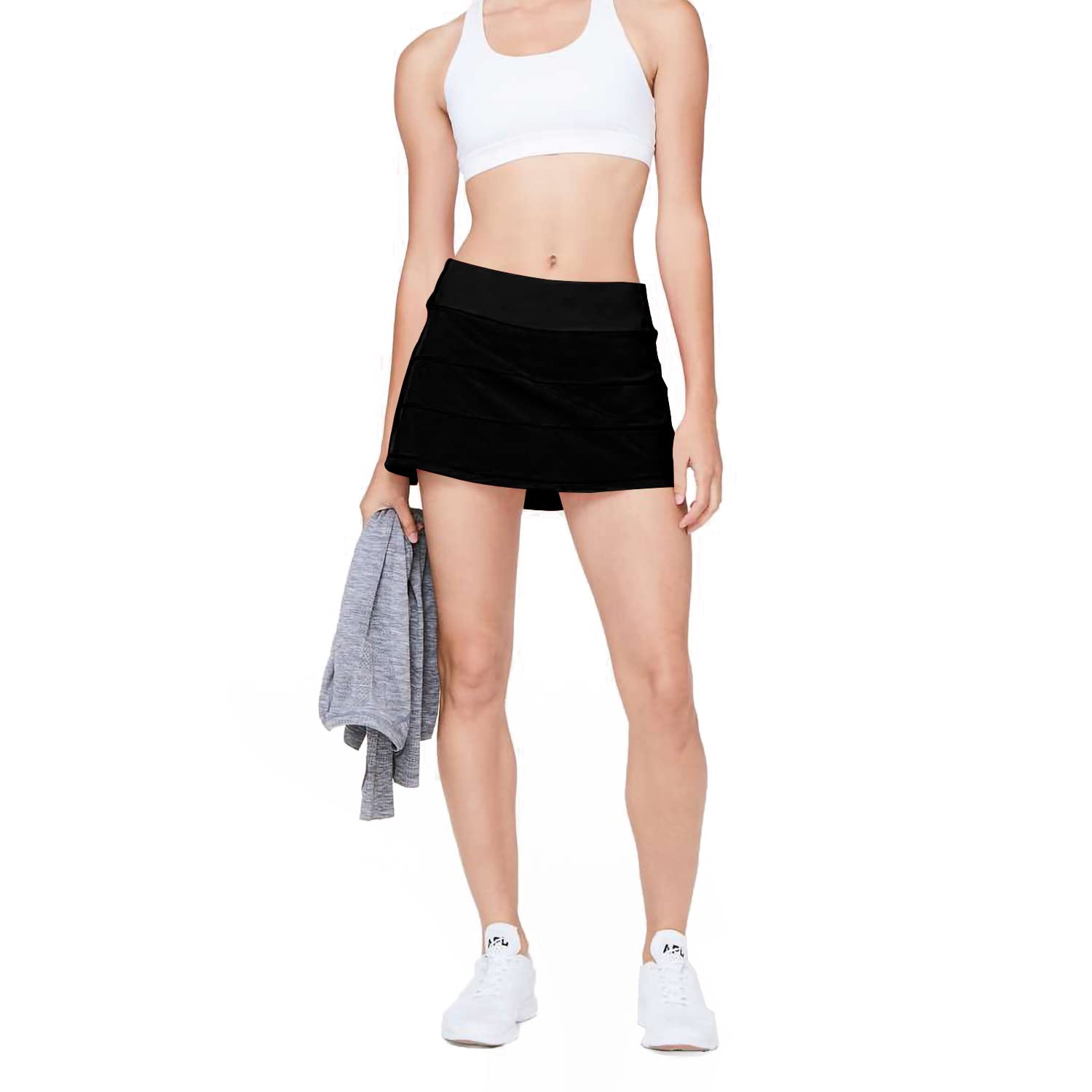 MCEDAR Women's Athletic Tennis Golf Skorts with Pockets - Workout Running Sports Pleated Skirt for Casual Wear & Active Lifestyle - Perfect for Tennis, Golf, Running, Gym & Outdoor Activities