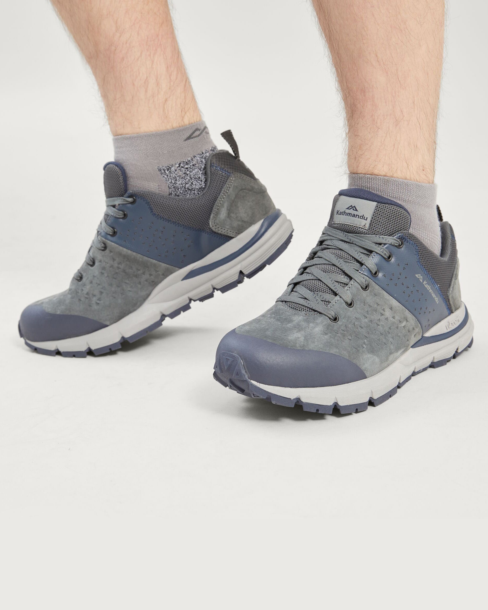 Terania Men's Steel Grey/Granite Shoes - Comfortable & Stylish Footwear for Casual Wear, Work & Outdoor Activities