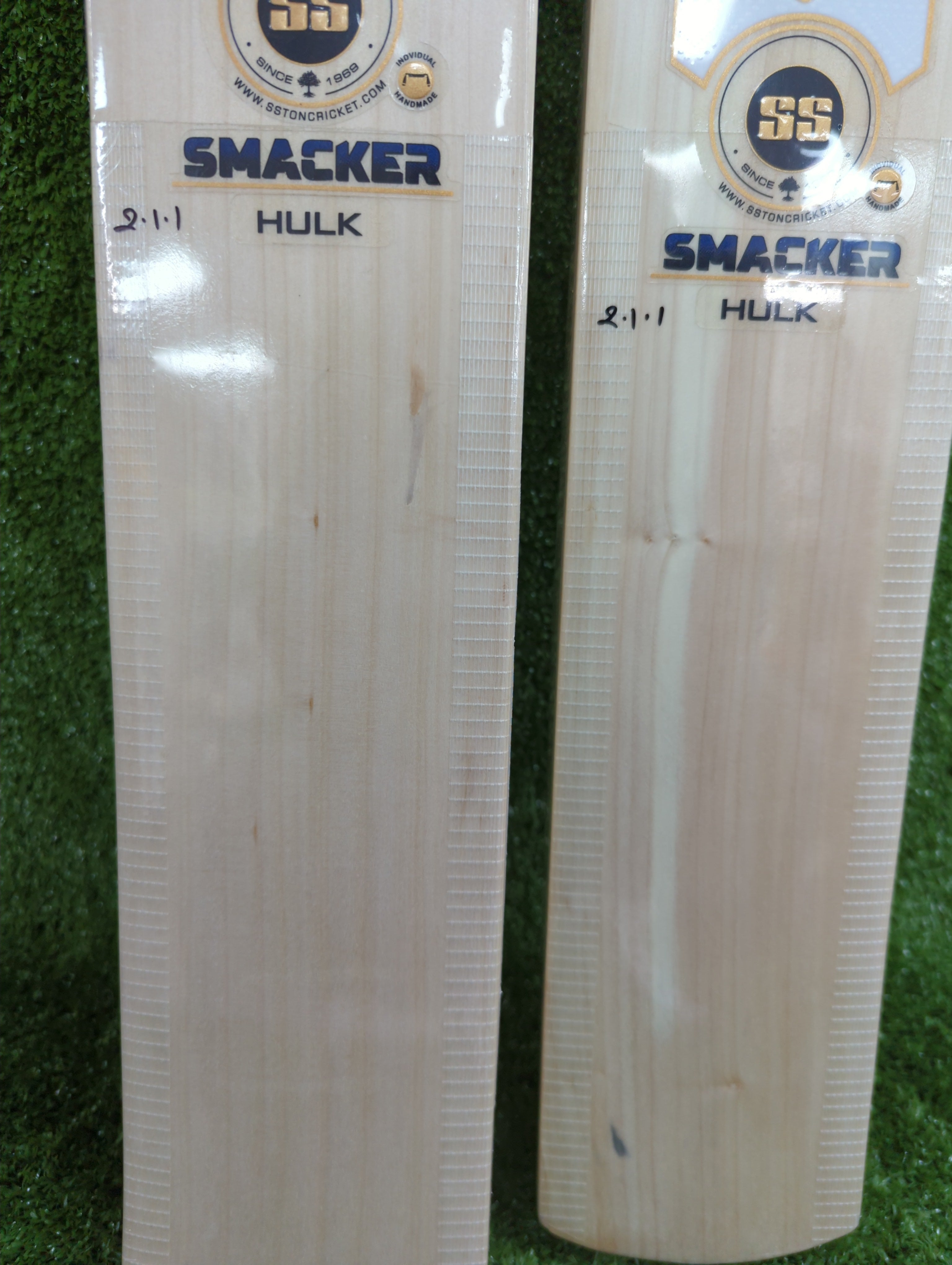 Premium Kashmir Willow Cricket Bat - SS GG Smacker Hulk - Professional Grade Cricket Equipment for Practice & Matches - Perfect for Outdoor Sports & Cricket Training