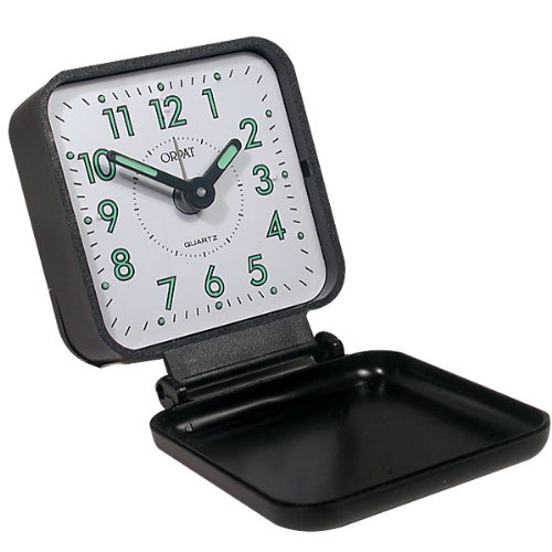 Braille Travel Alarm Clock for Visually Impaired - Portable & Loud Alarm, Easy-to-Use Tactile Clock for Blind Adults & Seniors - Perfect for Home, Travel, and Daily Use
