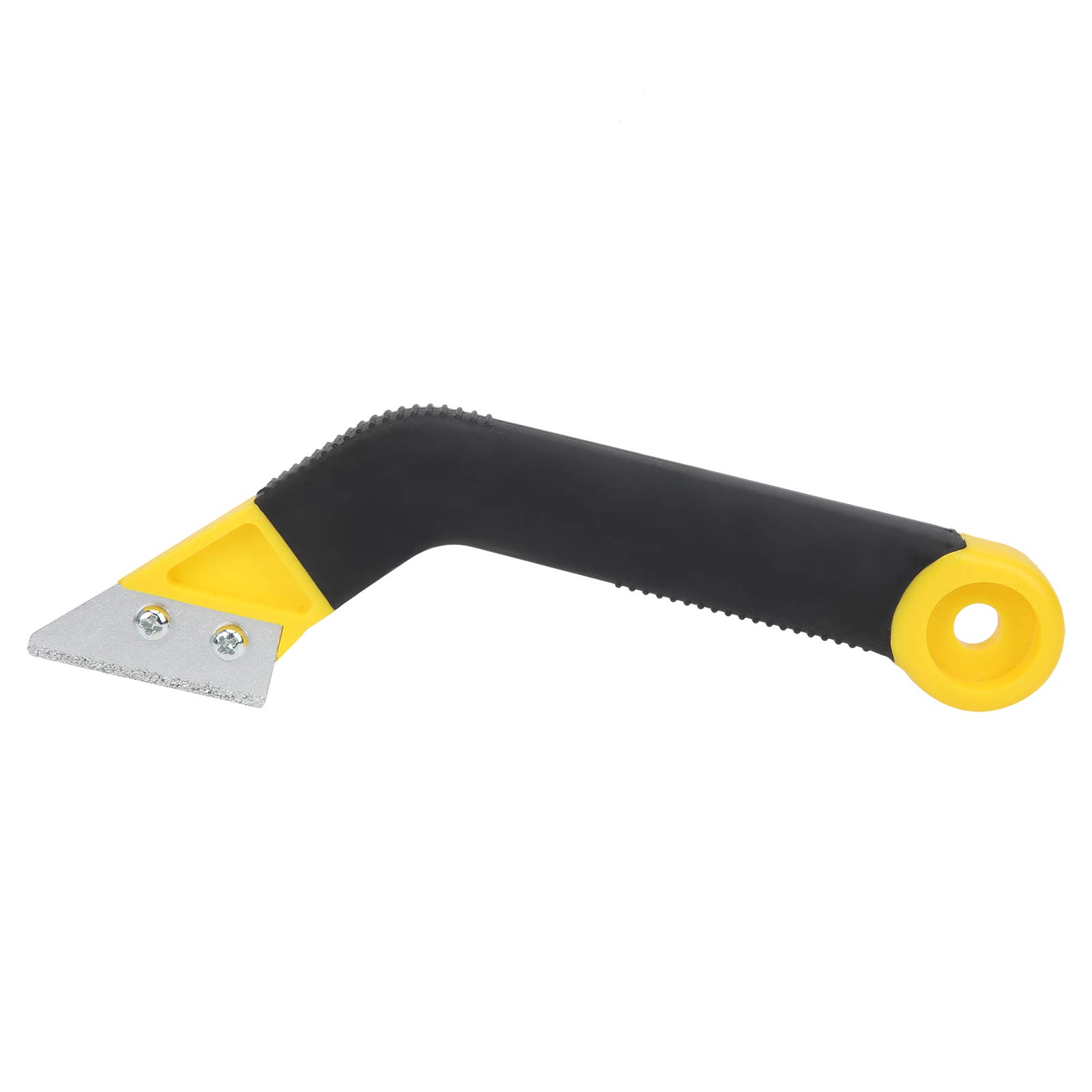 Portable Plastic Grout Saw Remover - Angled Tile Grout Cleaner with Non-Slip Handle | Perfect for DIY Bathroom Renovation & Kitchen Tile Repair