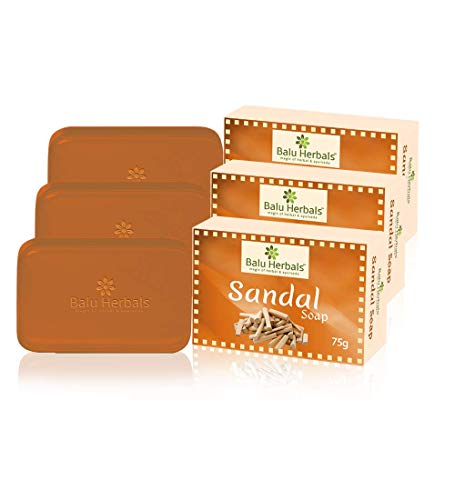 Natural Sandalwood Soap Bar - Pack of 3 | Moisturizing & Aromatic for Men & Women | Perfect for Shower, Bath, and Spa Relaxation