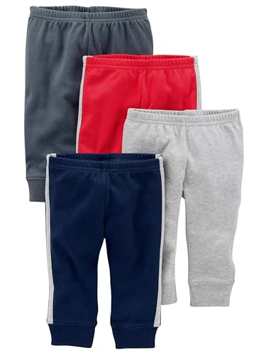Gray/Blue/Red Side Stripe