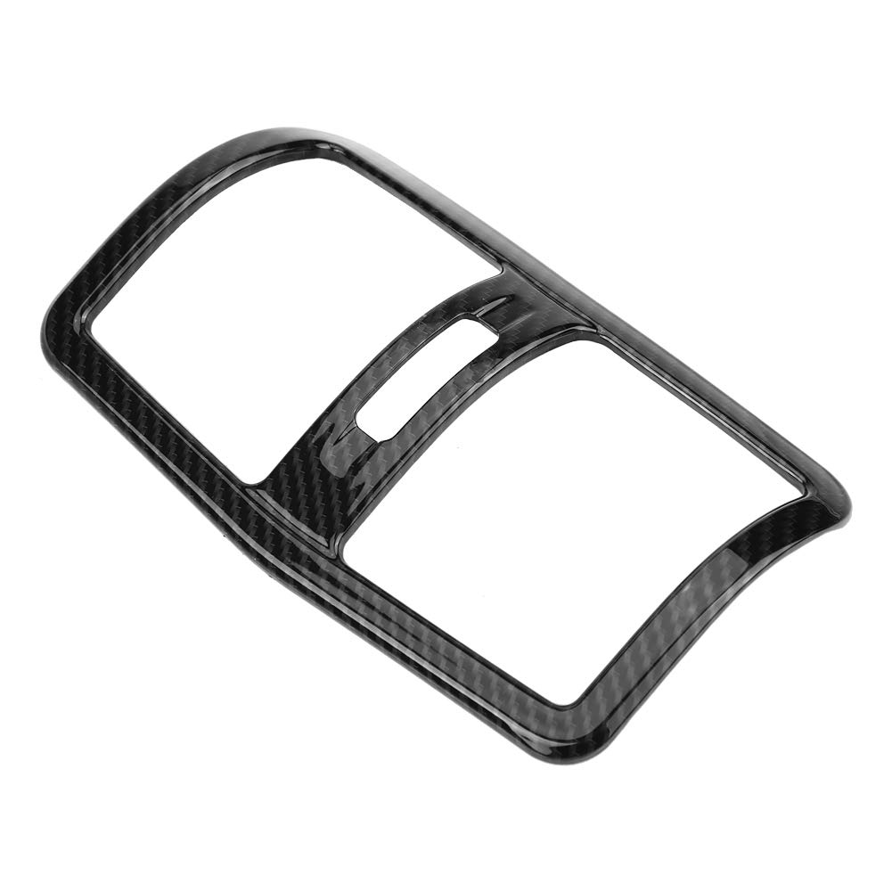 ABS Chrome Rear Air Conditioner Vent Cover - Replacement for Mercedes E Class - Car Interior Upgrade & Decorative Accessory for Enhanced Aesthetics
