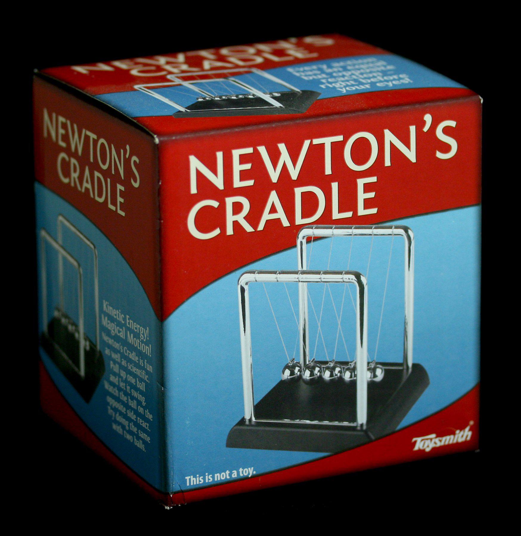Newton's Cradle Balance Balls - Classic Physics Desk Toy for Office Decor, Stress Relief & Science Education | Perfect Gift for Kids & Adults