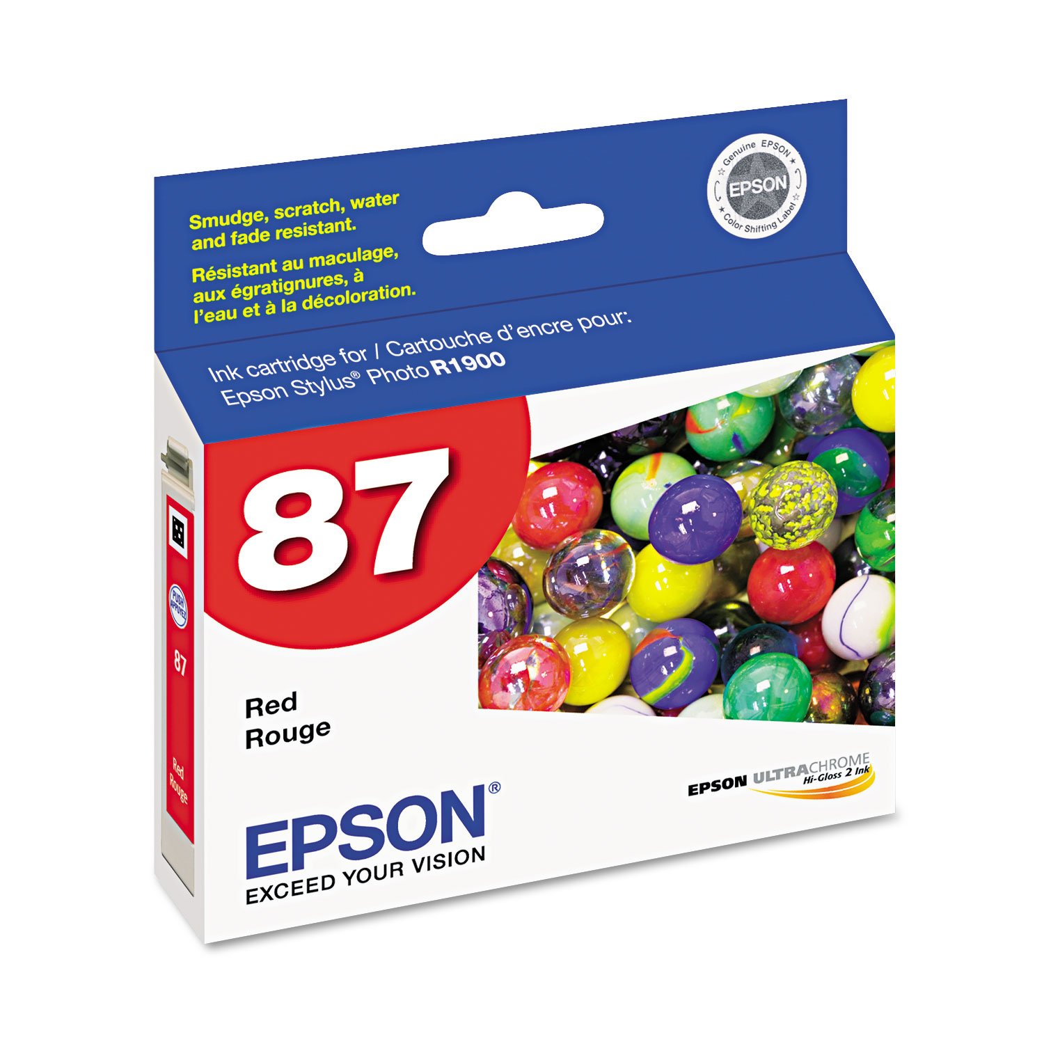 EPSON T087720 UltraChrome Hi-Gloss 2 Ink Cartridge - Premium Quality Ink for EPSON Printers | Perfect for Photo Printing, Art Reproduction & Professional Graphics