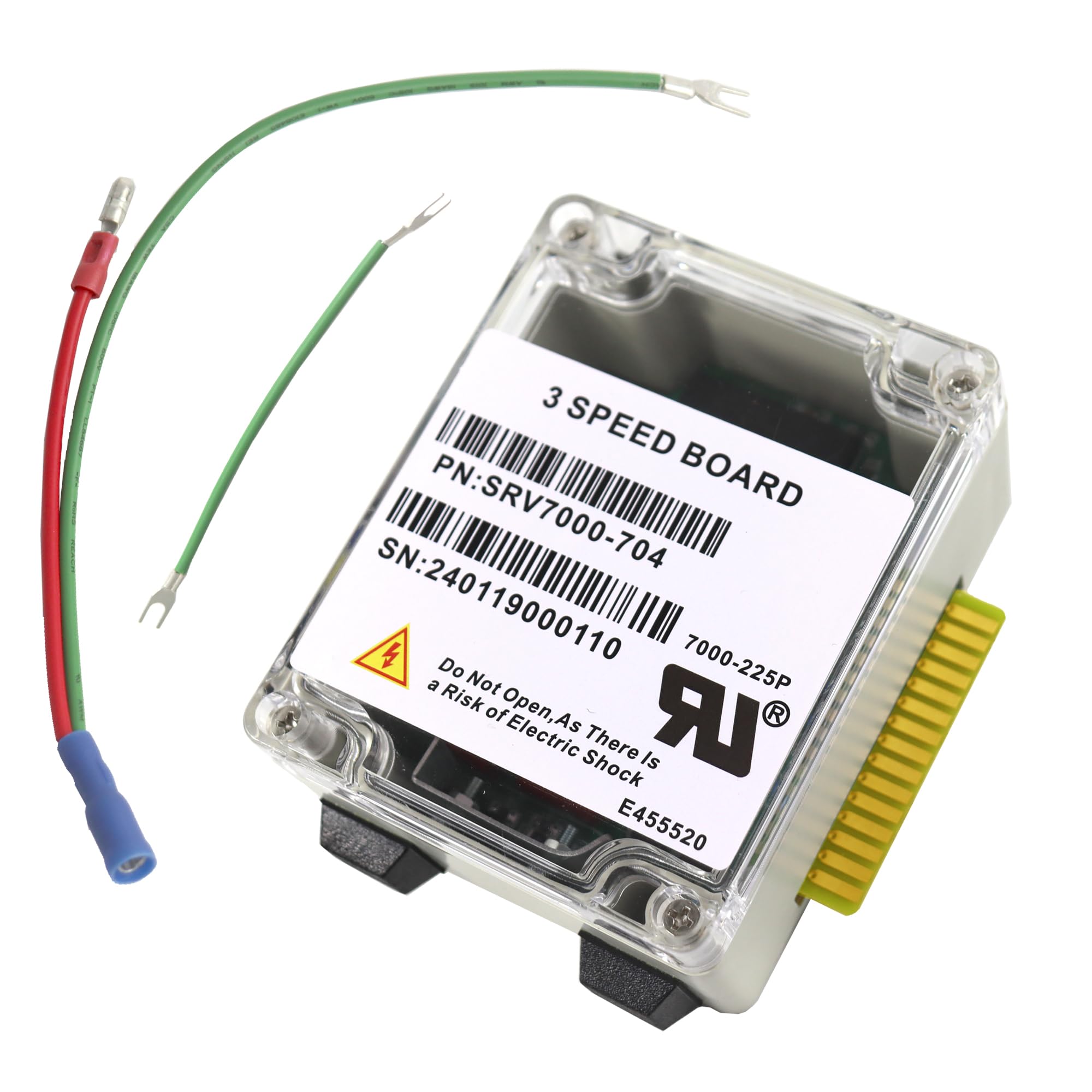 Quadrafire Pellet Stove Control Box - 3 Speed Control Board Replacement Part for SRV7000-704 Models | Compatible with Quadrafire Pellet Stoves | Perfect for Home Heating & Winter Warmth