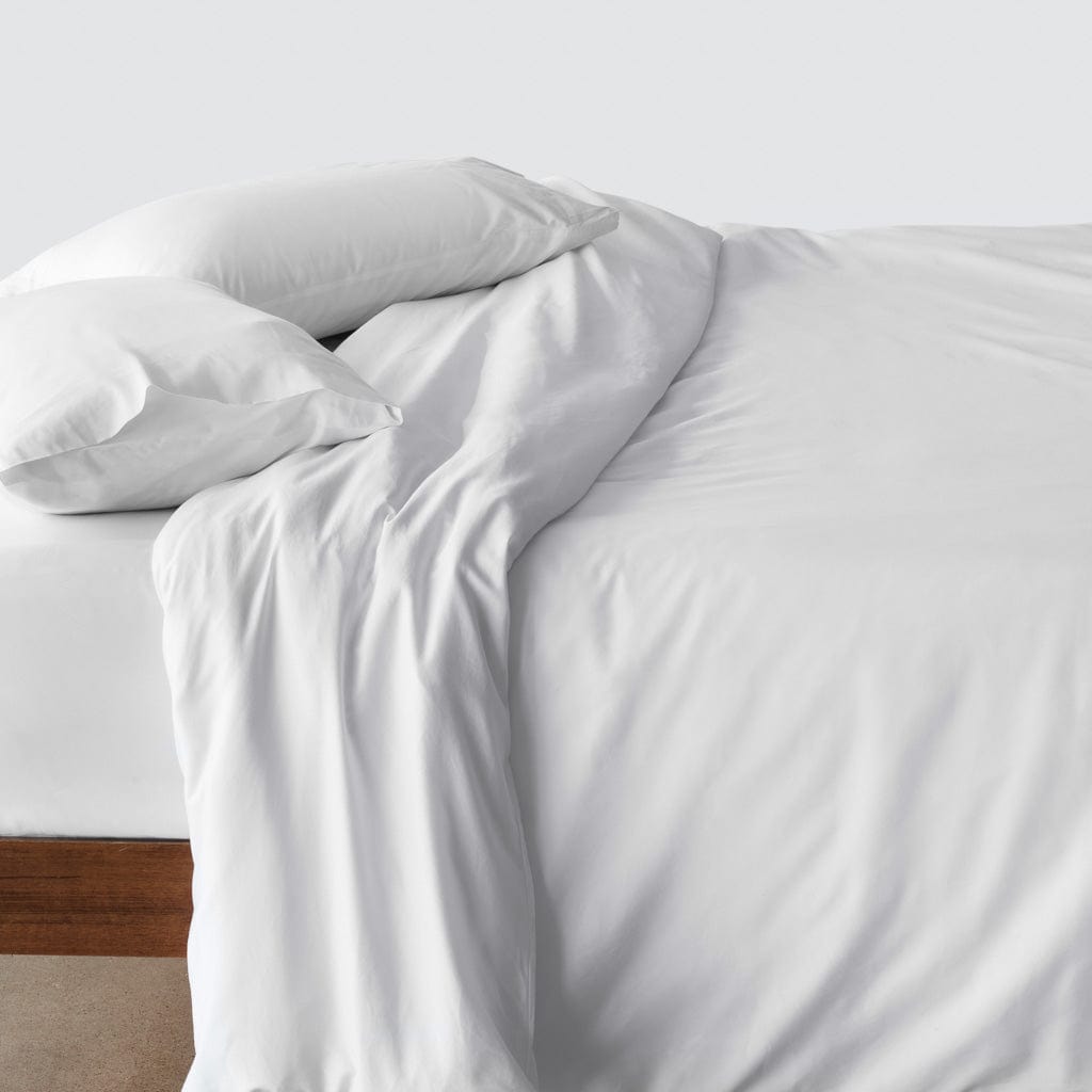 Organic Cotton Bedding Set - Soft & Breathable Resort Style Sheet, Duvet Cover & Pillowcase - Perfect for Luxury Hotels, Vacation Homes & Cozy Bedrooms
