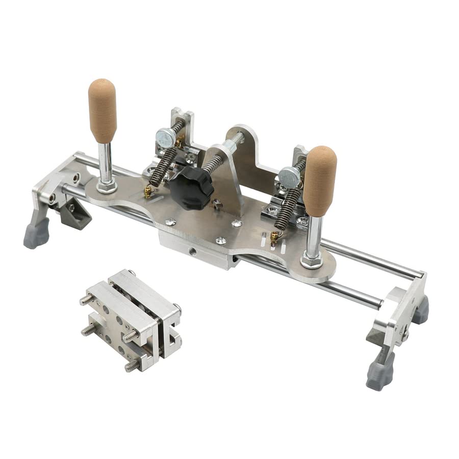 Belt Grinder Sharpening Jig - Precision Cutter Sharpener & Locator Clip for Belt Sanders - Perfect for Knife Making, Woodworking & Metalworking Tools
