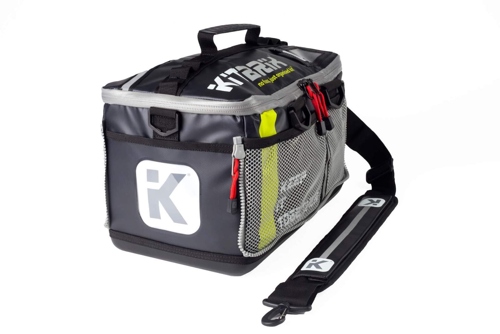 KITBRIX Waterproof Sports Gear Bag for Swimming, Cycling, Running, Gym, Football, Soccer - Durable Multi-Sport Equipment Organizer for Triathlon Transition & Obstacle Course Racing - Perfect for Athletes, Travel & Outdoor Adventures