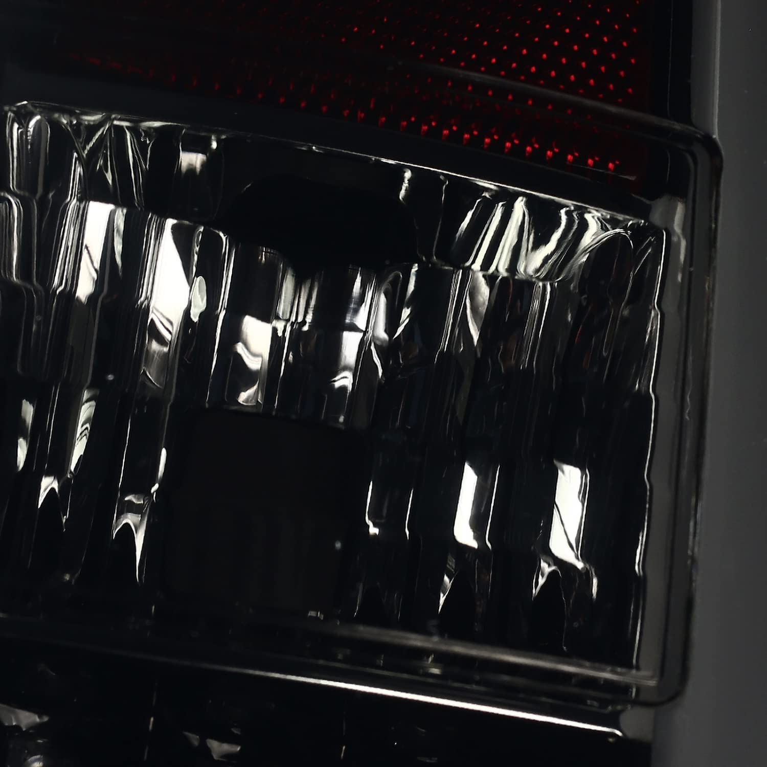 Spec-D Tuning Glossy Black Smoke LED Sequential Tail Lights for 2014-2021 Toyota Tundra - Left & Right Pair Assembly - Upgrade Your Truck's Style & Safety for Night Driving & Off-Road Adventures