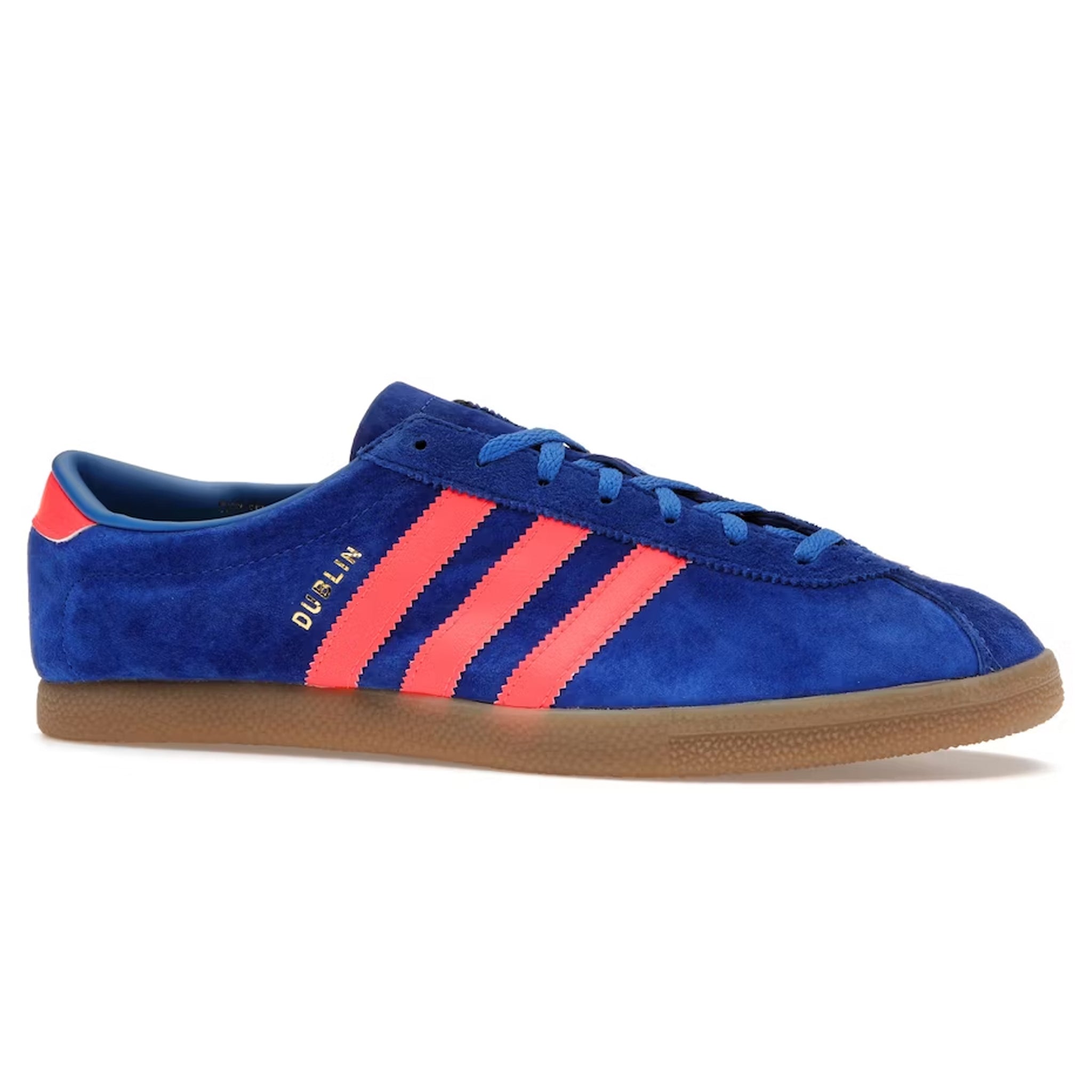 Adidas Dublin City Series Collegiate Royal Solar Red Sneakers (2023) - Men's Running Shoes for Jogging, Gym Workouts & Casual Wear