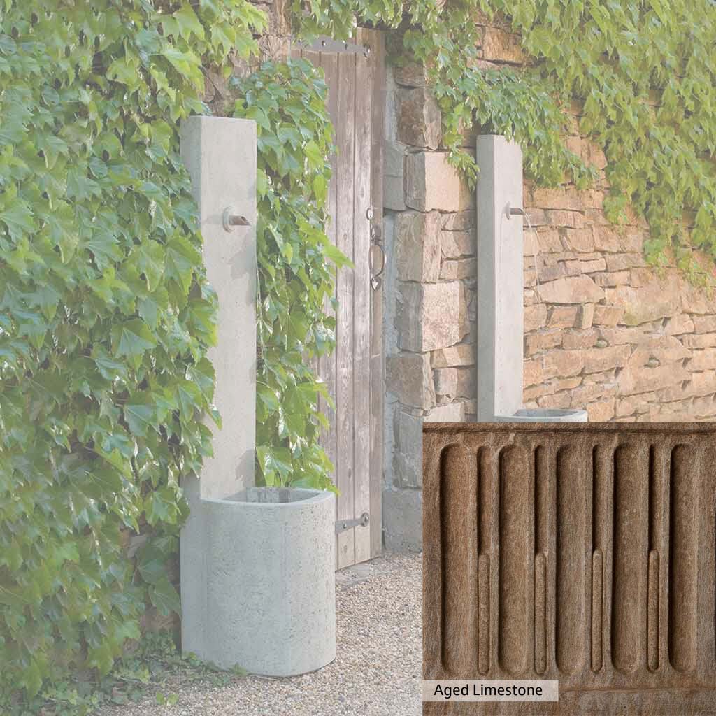 Campania International Echo Fountain - Classic Outdoor Garden Water Fountain for Patio, Yard & Landscaping | Relaxing Water Feature for Home Decor & Backyard Ambience
