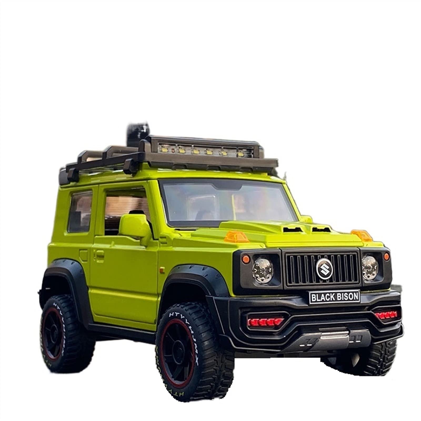 1:18 Scale Suzuki Jimny Alloy Diecast Model Car - Premium Metal Off-Road Vehicle Toy Collection - Perfect for Display, Gifts & Car Enthusiasts (Festive Edition)