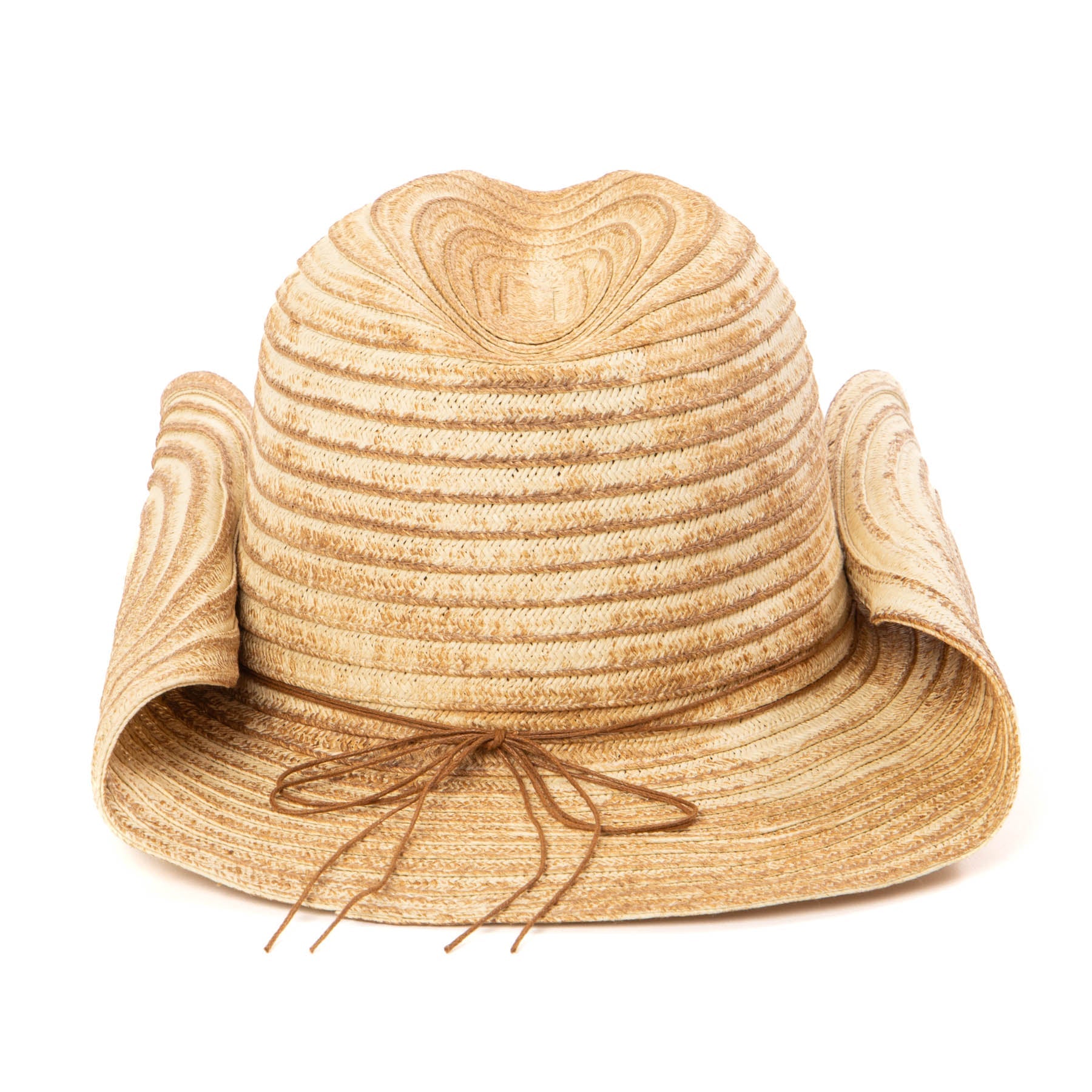 Elena Cowboy Hat with Rolled Wire Brim - Western Style Hat for Men & Women - Perfect for Rodeo, Country Music Festivals & Outdoor Adventures