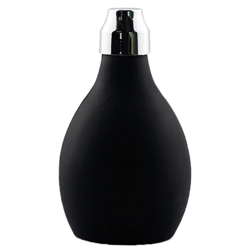 Fityle Silicone Empty Men's Hair Spray Bottle Dispenser - Refillable Travel Size for Styling Gel, Hairspray & Liquid Soap - Perfect for Home, Salon & Gym Use