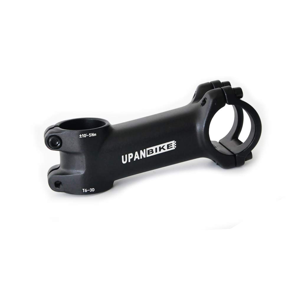 UPANBIKE Bike Stem 31.8mm 90mm Rise 10° 17° - Aluminum Alloy MTB Road Bicycle Handlebar Stem for Mountain & Commuter Bikes - Perfect for Trail Riding & Urban Cycling
