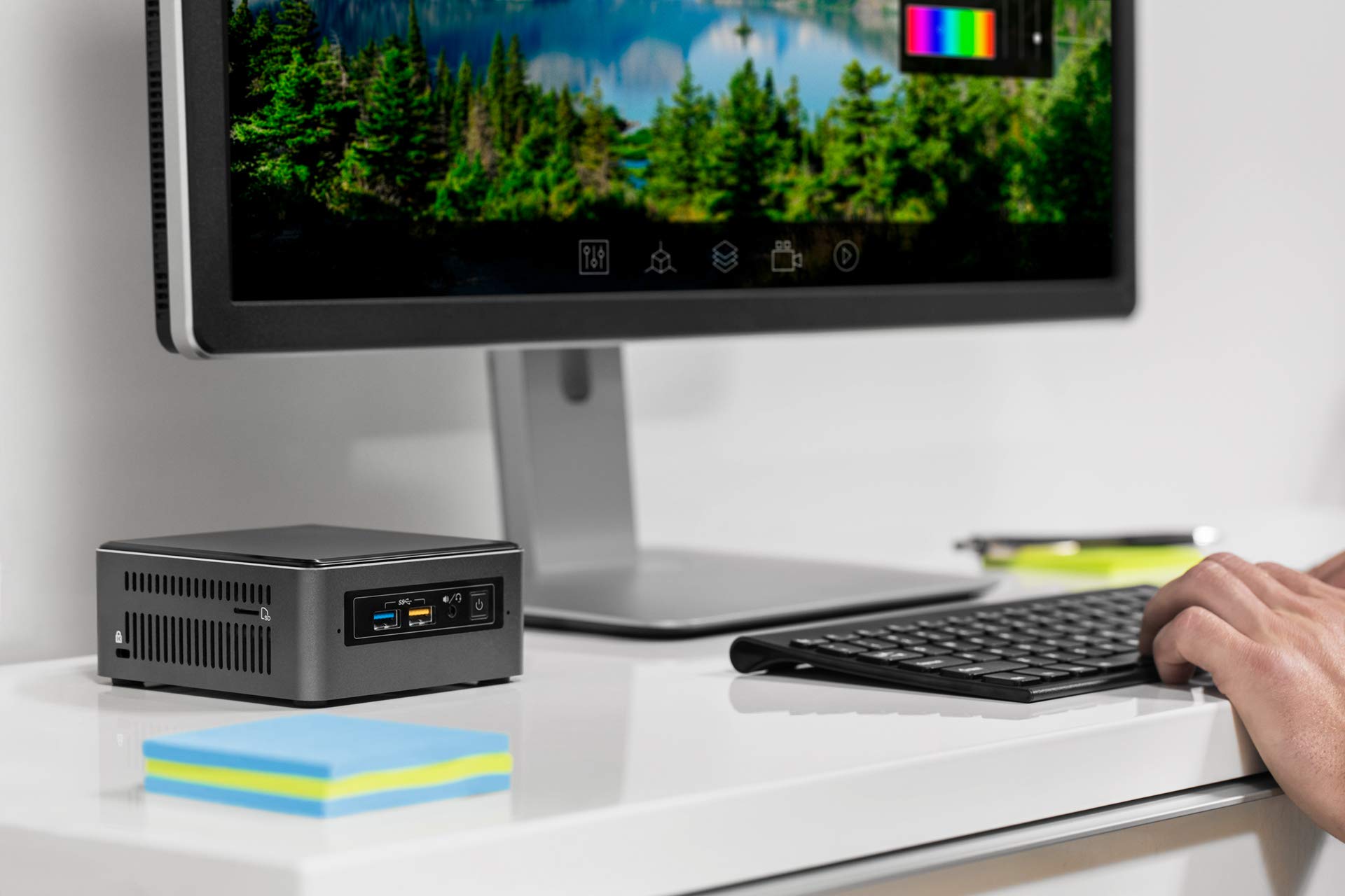 Intel NUC7i5 Mini PC - Core i5, 4GB RAM, 1TB HDD for Home & Office Use