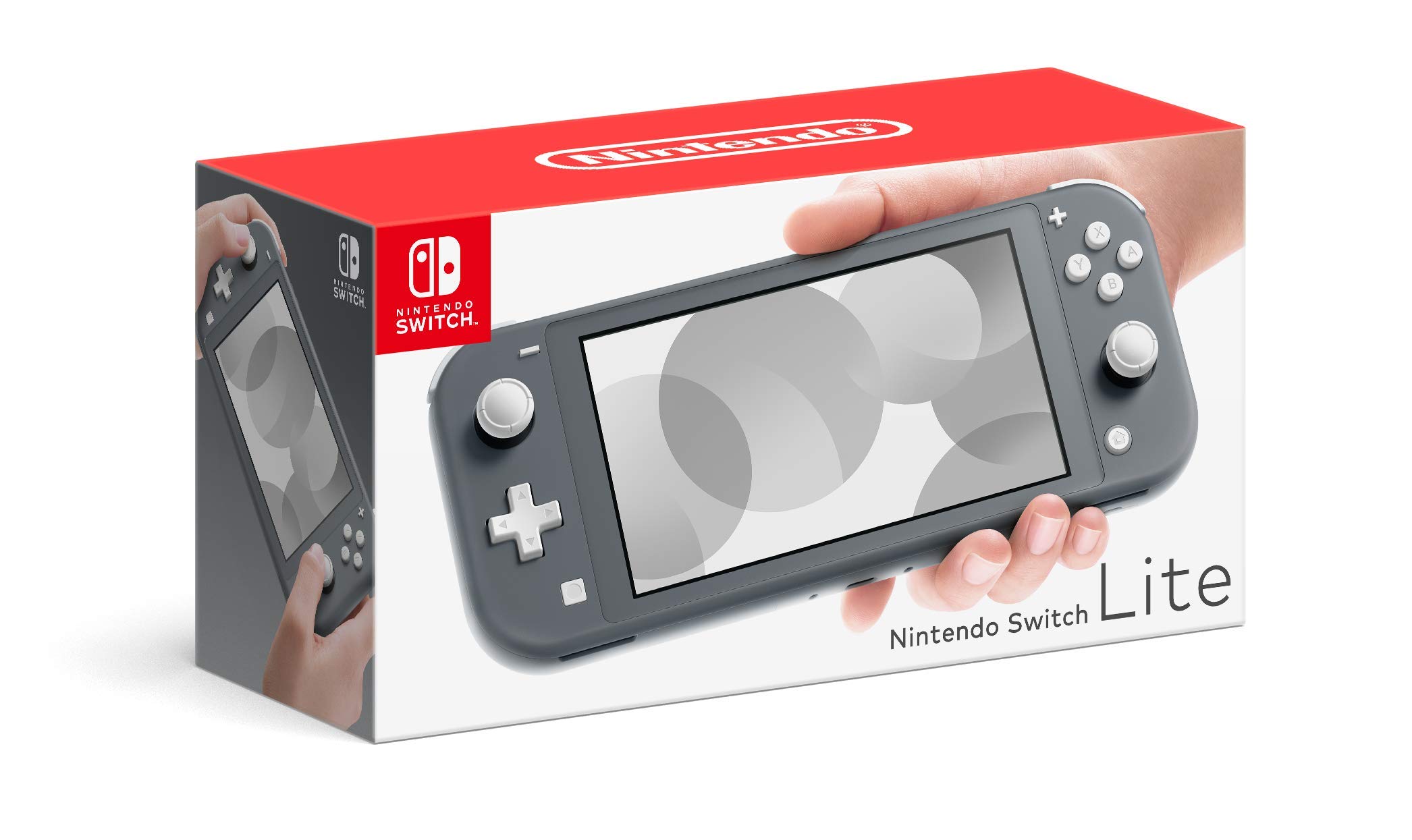 Nintendo Switch Lite Handheld Gaming Console - Gray | Portable Gaming for Travel, Commute & Home Entertainment