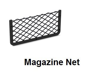 Britta Products Map Pocket - Lightweight Frame with Mesh Retainer for Maps & Charts | Perfect for Auto, RV, Bus, Marine & Utility Vehicles | Organize Navigation Tools On-The-Go