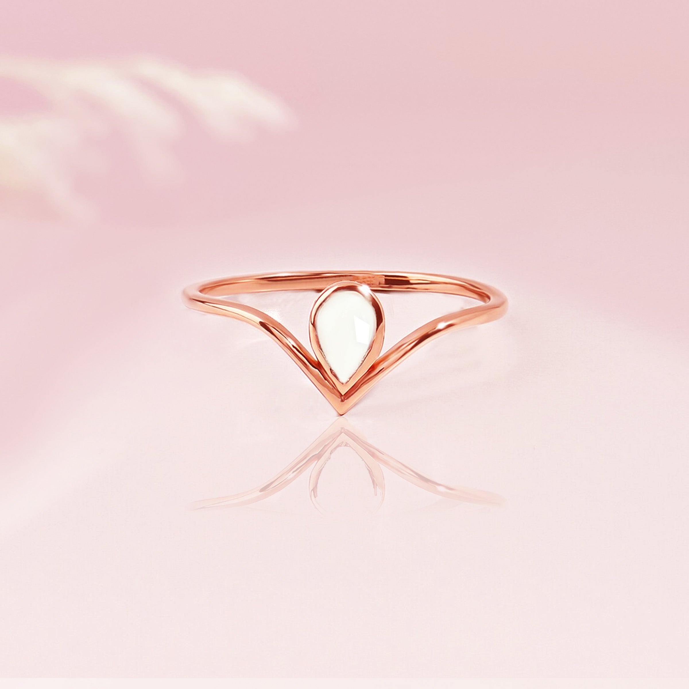 Tender Drop Breastmilk Ring - Sterling Silver Nursing Jewelry for Breastfeeding Moms - Perfect for Nursing, Pumping & Baby Showers