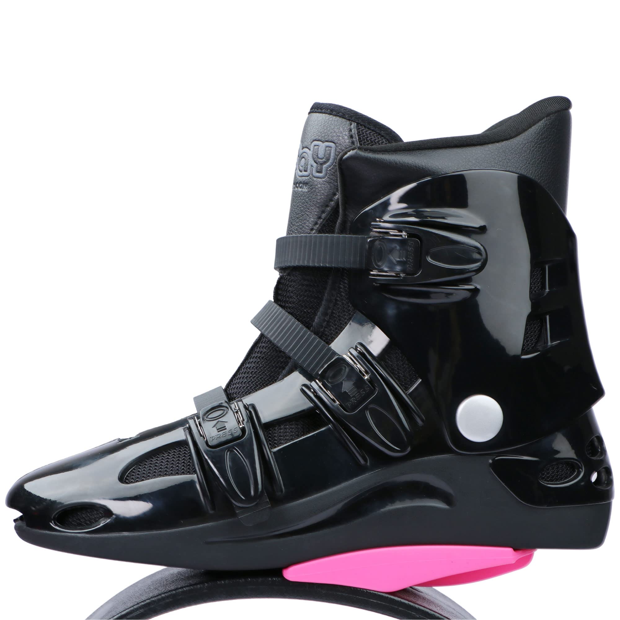 Joyfay Professional Jumping Shoes for Athletes & Heavy Users - High-Performance Fitness Bounce Shoes with 4 Tension Springs for Men & Women - Ideal for Cross Training, Parkour & Cardio Workouts