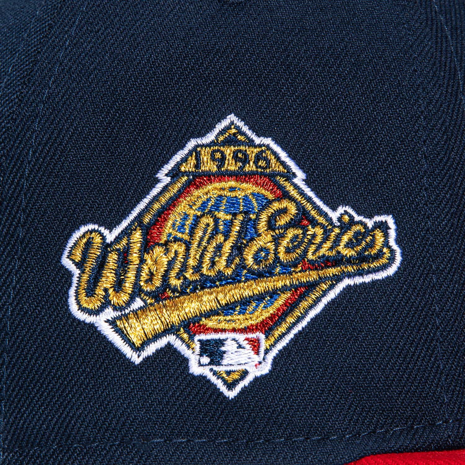 New Era 59Fifty New York Yankees 1996 World Series Patch Snapback Hat - Navy, Red & Metallic Gold Colors - Perfect for Baseball Games, Fan Collections & Streetwear Fashion