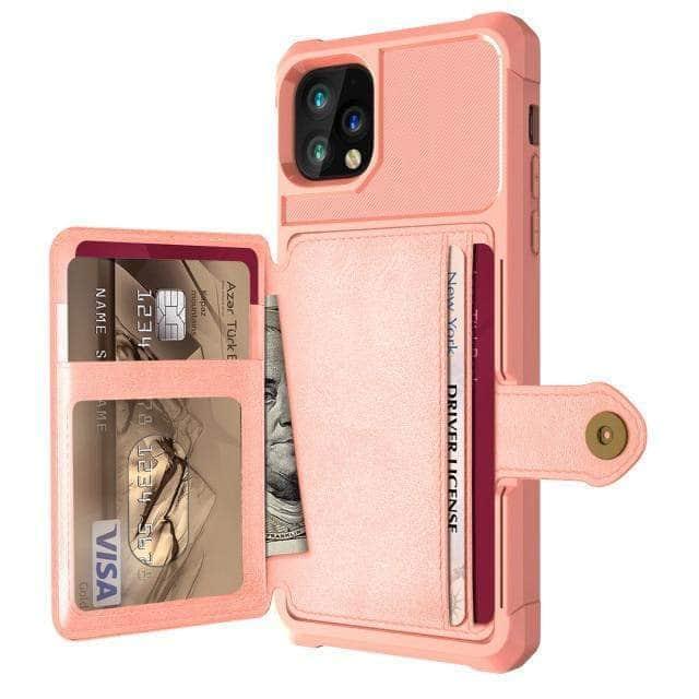 Premium Leather Wallet Case for iPhone 13 Pro - RFID Blocking Credit Card Holder & Phone Cover - Perfect for Business, Travel & Daily Use