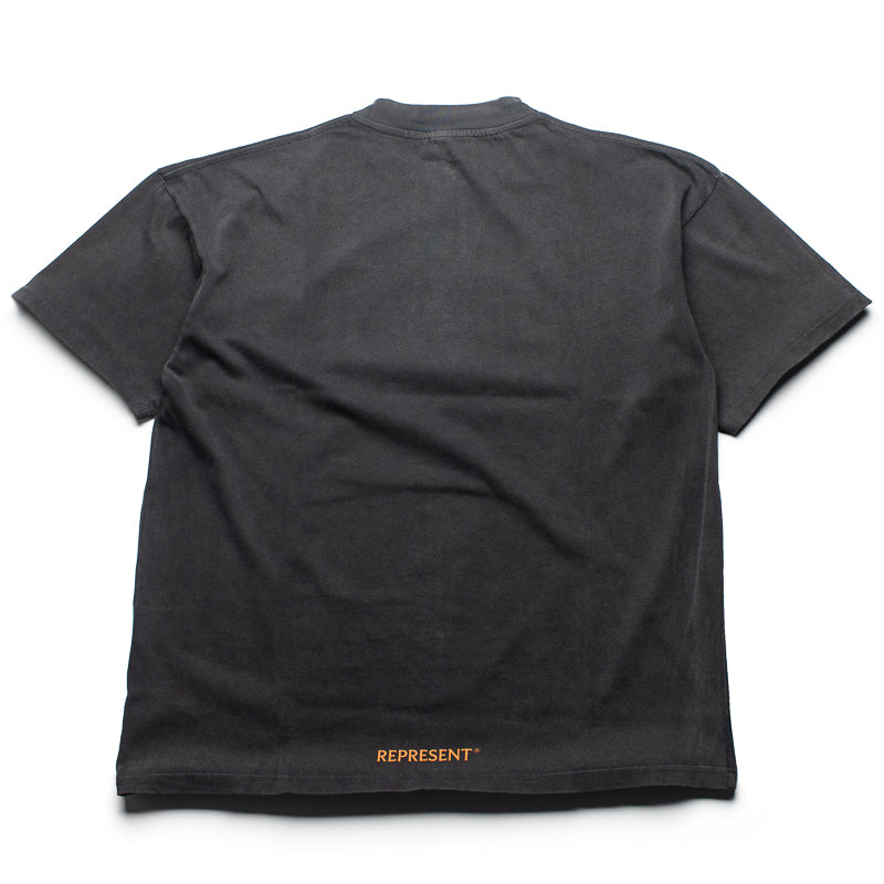 Represent Higher Trust Tee - Premium Vintage Black T-Shirt for Men | Streetwear Fashion & Casual Everyday Wear