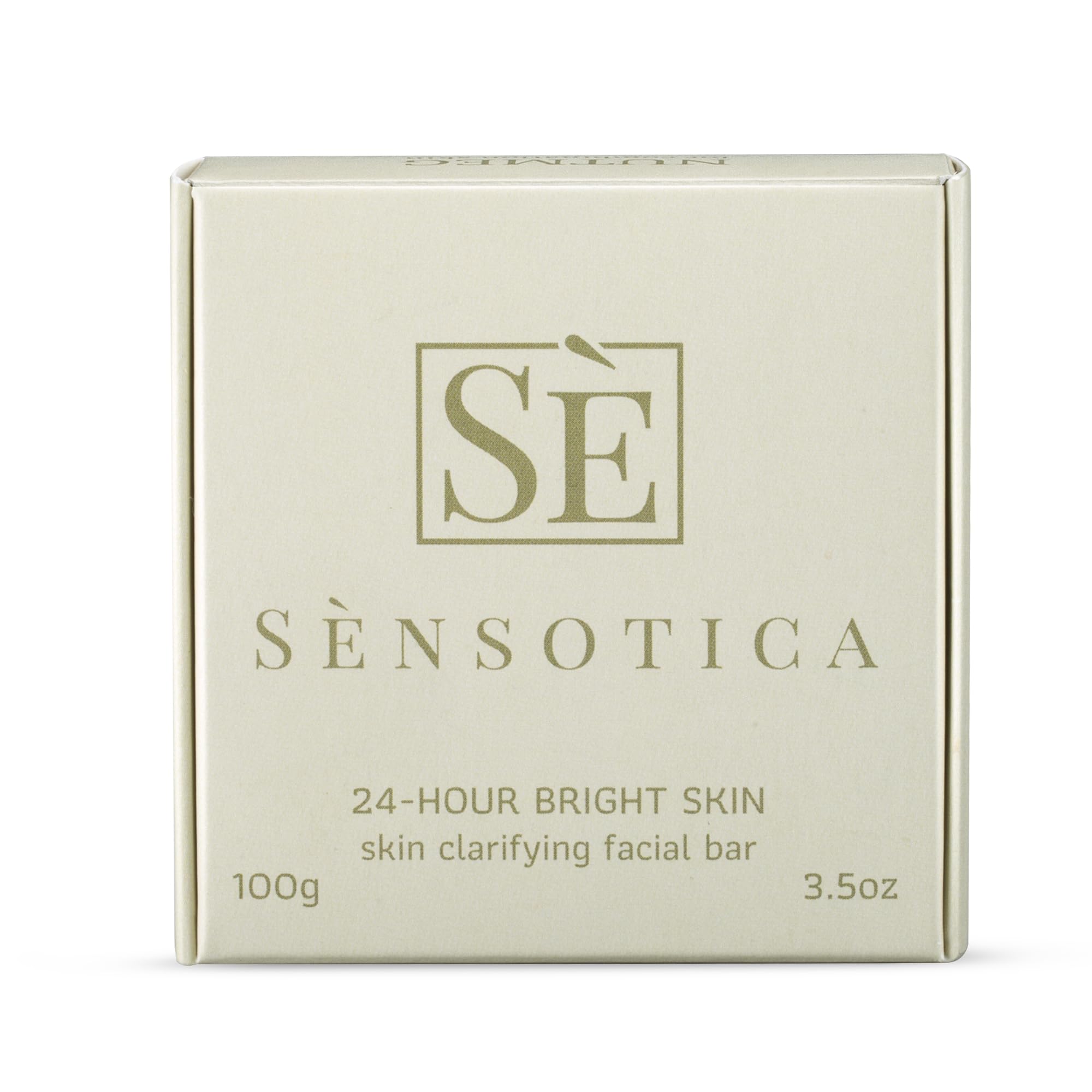 **Sensotica Nutmeg & Coffee Exfoliating Soap Bar - Natural Handmade Facial Cleanser with Essential Oils for Gentle Exfoliation & Deep Cleansing, Ideal for Sensitive Skin, Acne & Pimples - Perfect for Daily Skincare Routine & Spa Relaxation**