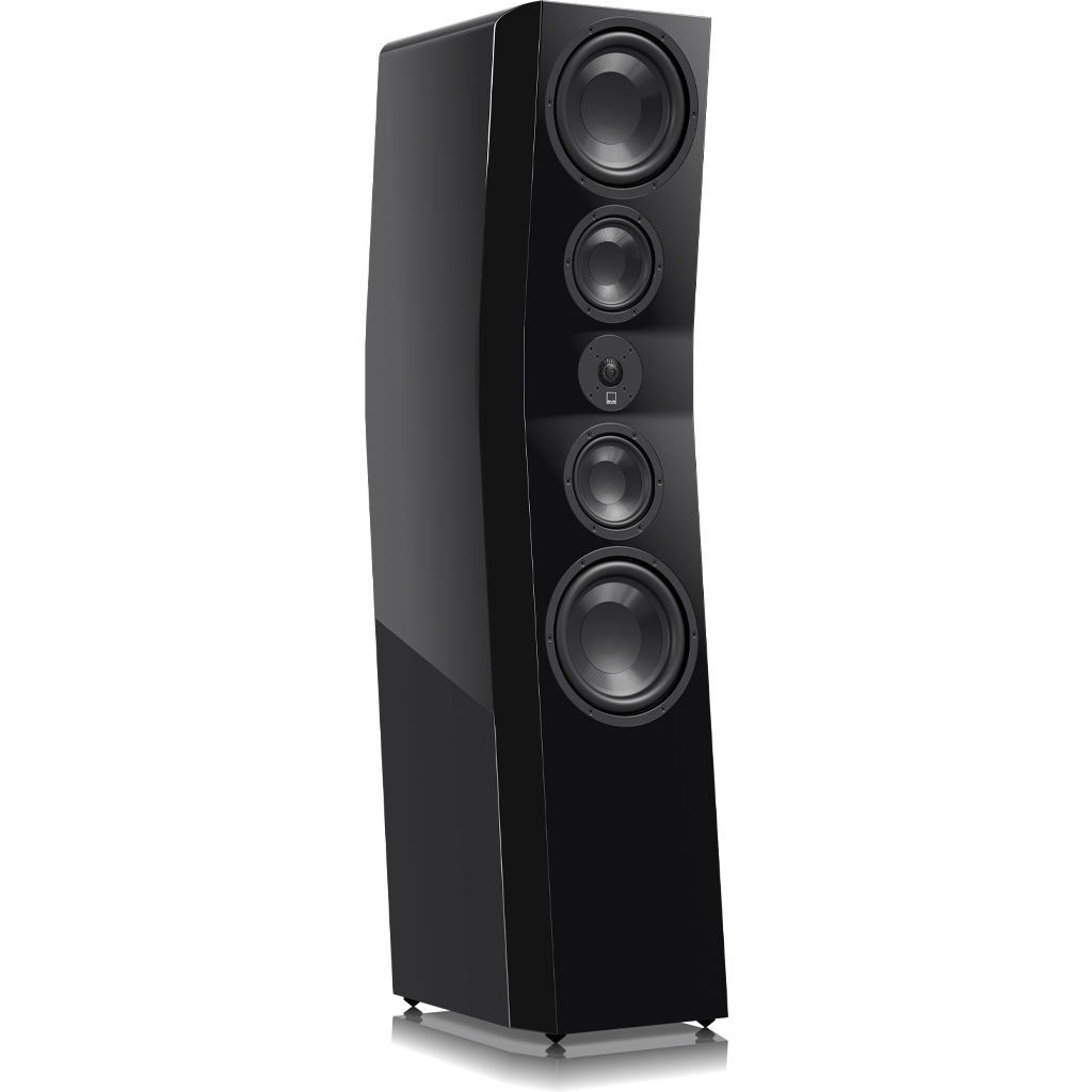 SVS Ultra Evolution Pinnacle Piano Gloss Black Speaker - Premium High-End Audio System for Home Theater & Music Lovers - Perfect for Living Room, Studio, and Entertainment Spaces