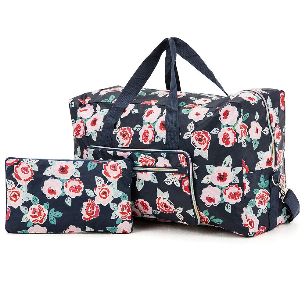 Large Durable Travel Bag for Women & Men - Spacious Carry-On Luggage for Airplane, Weekend Trips & Gym - Water-Resistant & Lightweight