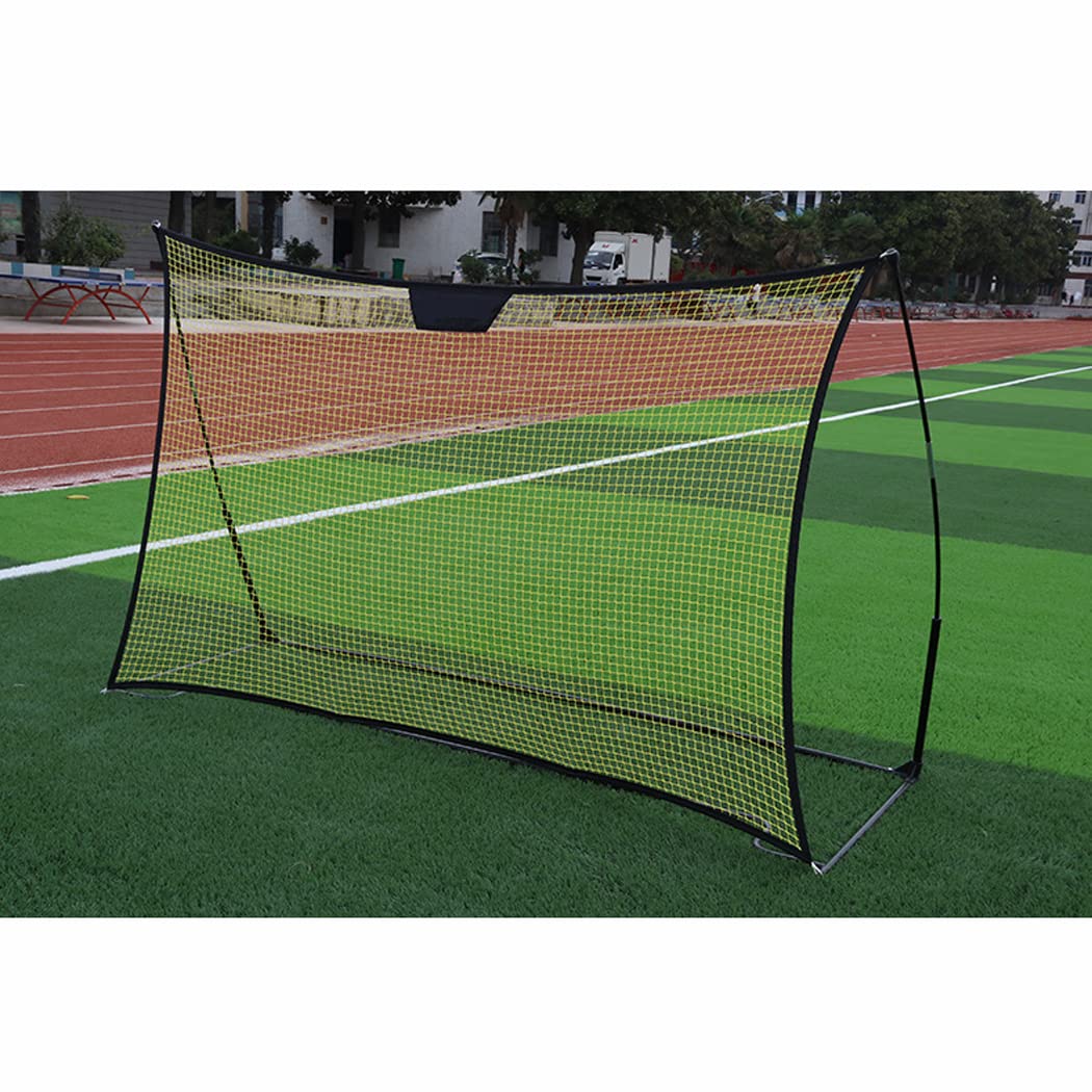 Baseball Pitchback Net - Portable Football & Baseball Rebounder Trainer for Throwing, Catching & Reaction Drills | Perfect for Backyard Practice, Training Sessions & Solo Drills