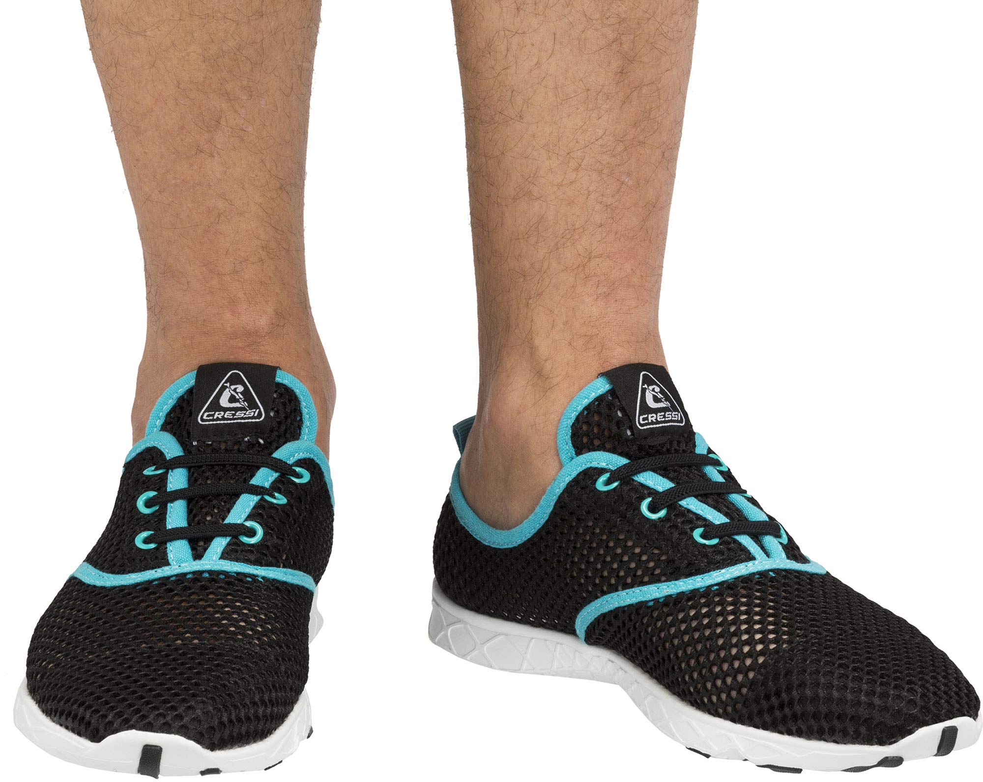 Cressi Unisex Water Shoes for Men & Women - Lightweight Quick-Dry Aqua Shoes for Swimming, Beach Walking, Pool, Kayaking & Water Sports | Comfortable Barefoot Feel for Outdoor Activities