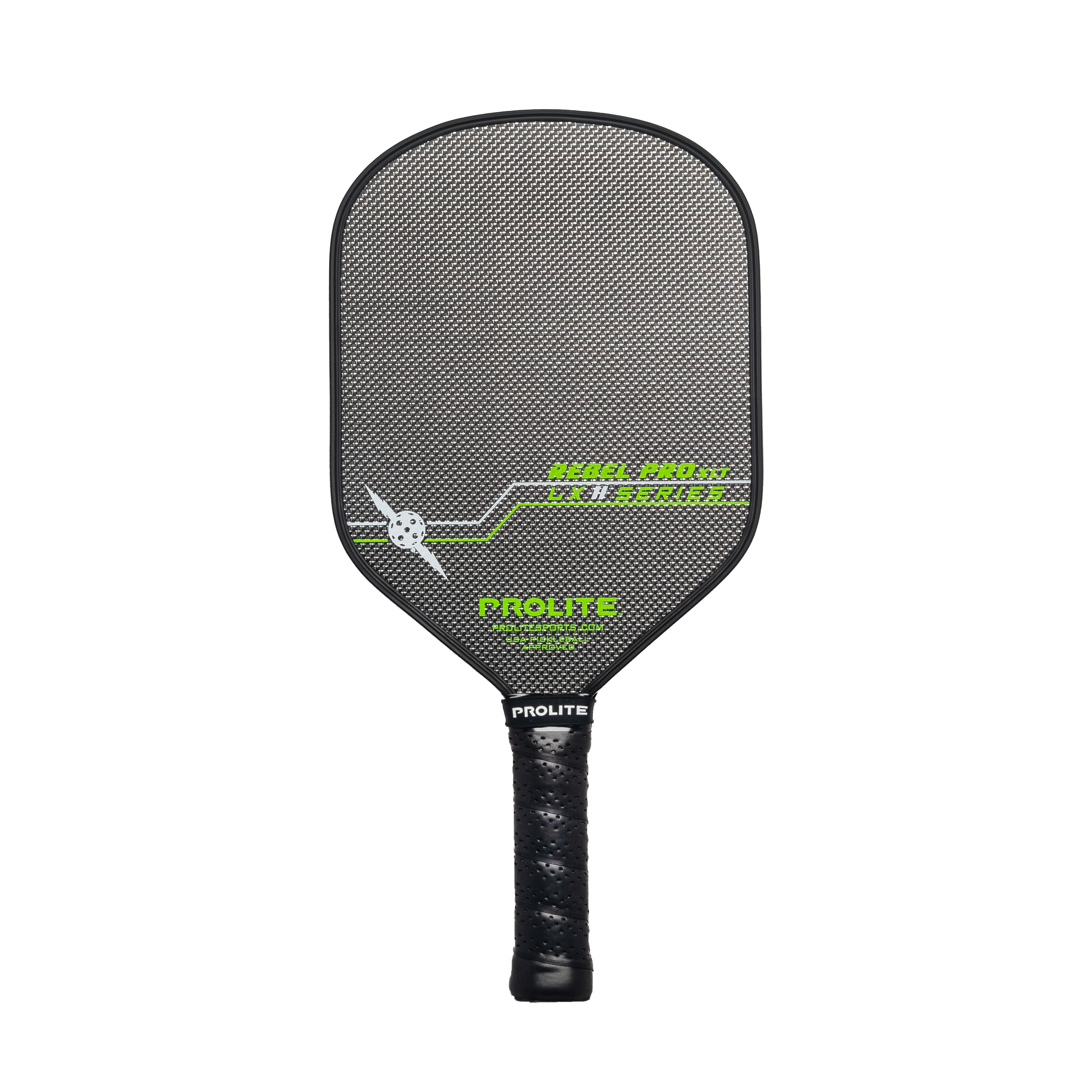 Prolite Rebel Pro XLT LX Pickleball Paddle - Lightweight Carbon Fiber Paddle for Competitive Play | Perfect for Tournaments & Recreational Games