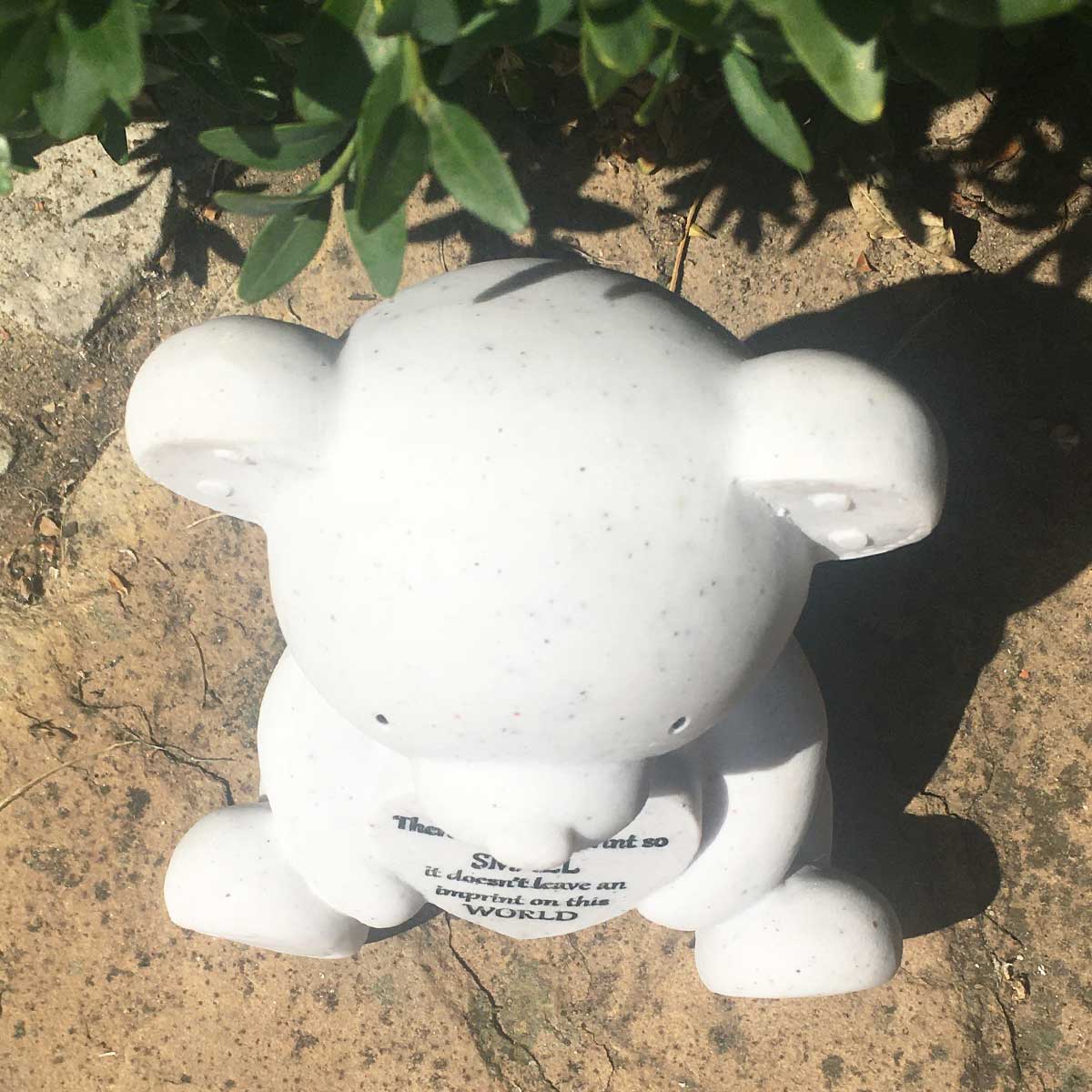 Graveside Memorial Teddy Bear with Heart - Comforting Sympathy Gift for Loss of Loved One | Funeral, Cemetery, & Bereavement Keepsake