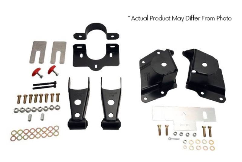 Belltech 6750 Shackle and Hanger Kit - Heavy Duty Suspension Upgrade for Trucks & SUVs - Perfect for Off-Roading & Towing Applications