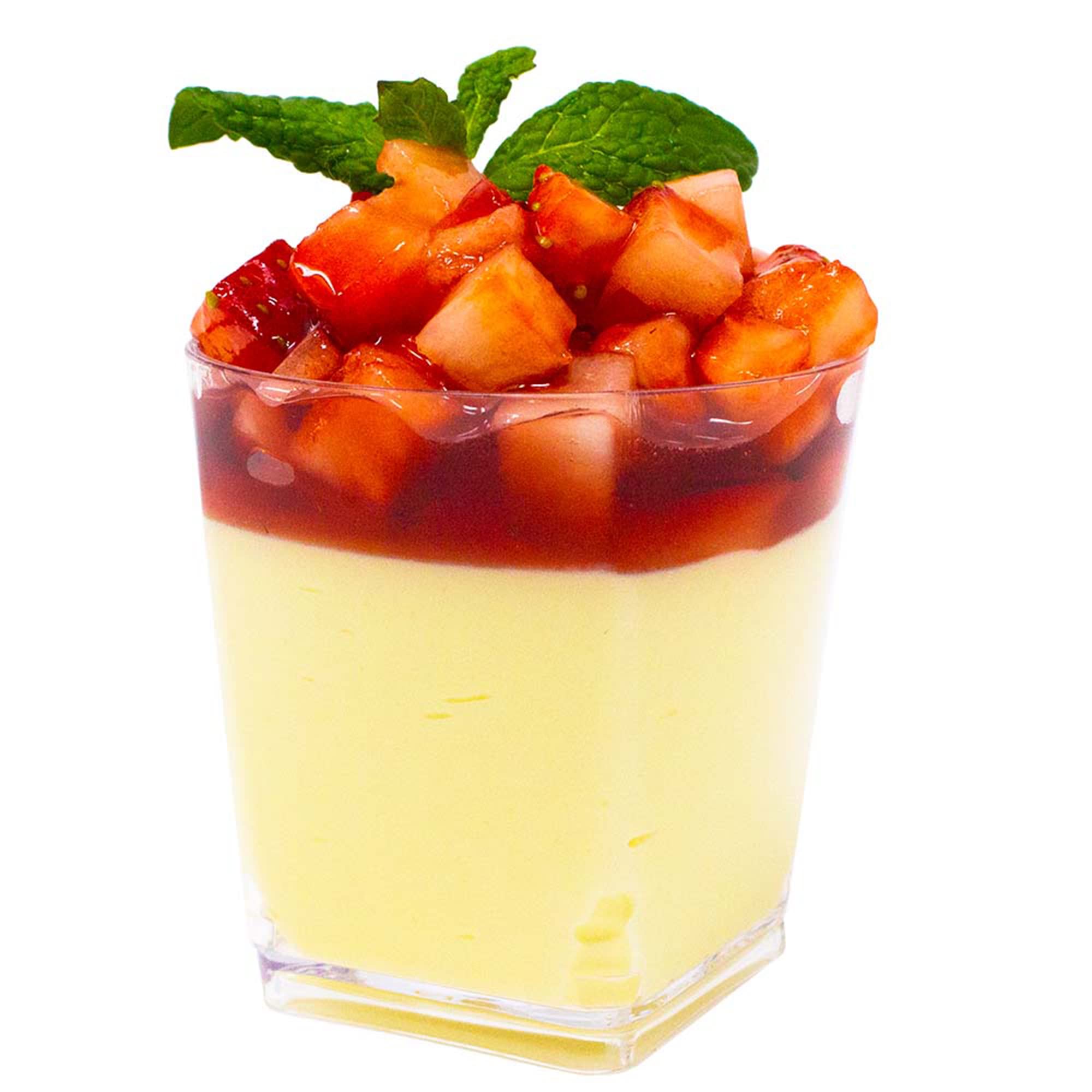 576 Count 2.2 oz Clear Plastic Disposable Shot Glasses - Mini Whiskey Cups for Cocktails, Desserts & Parties | Recyclable Professional-Grade Parfait Cups for Appetizers, Events & Home Entertaining