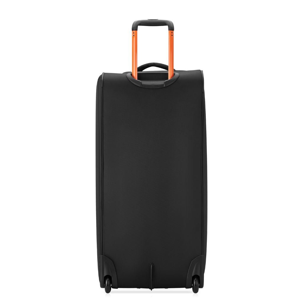 Jeep 83cm Duel Wheel Lightweight Large Duffle Bag - Black | Water-Resistant Travel Duffel for Gym, Camping & Weekend Getaways