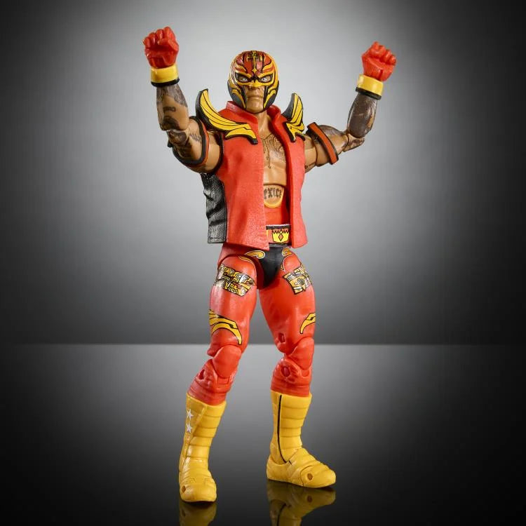 Rey Mysterio WWE Ultimate Edition 23 Action Figure - Collectible Wrestling Toy for Kids & Adults - Perfect for Display, Play & WWE Fan Collections