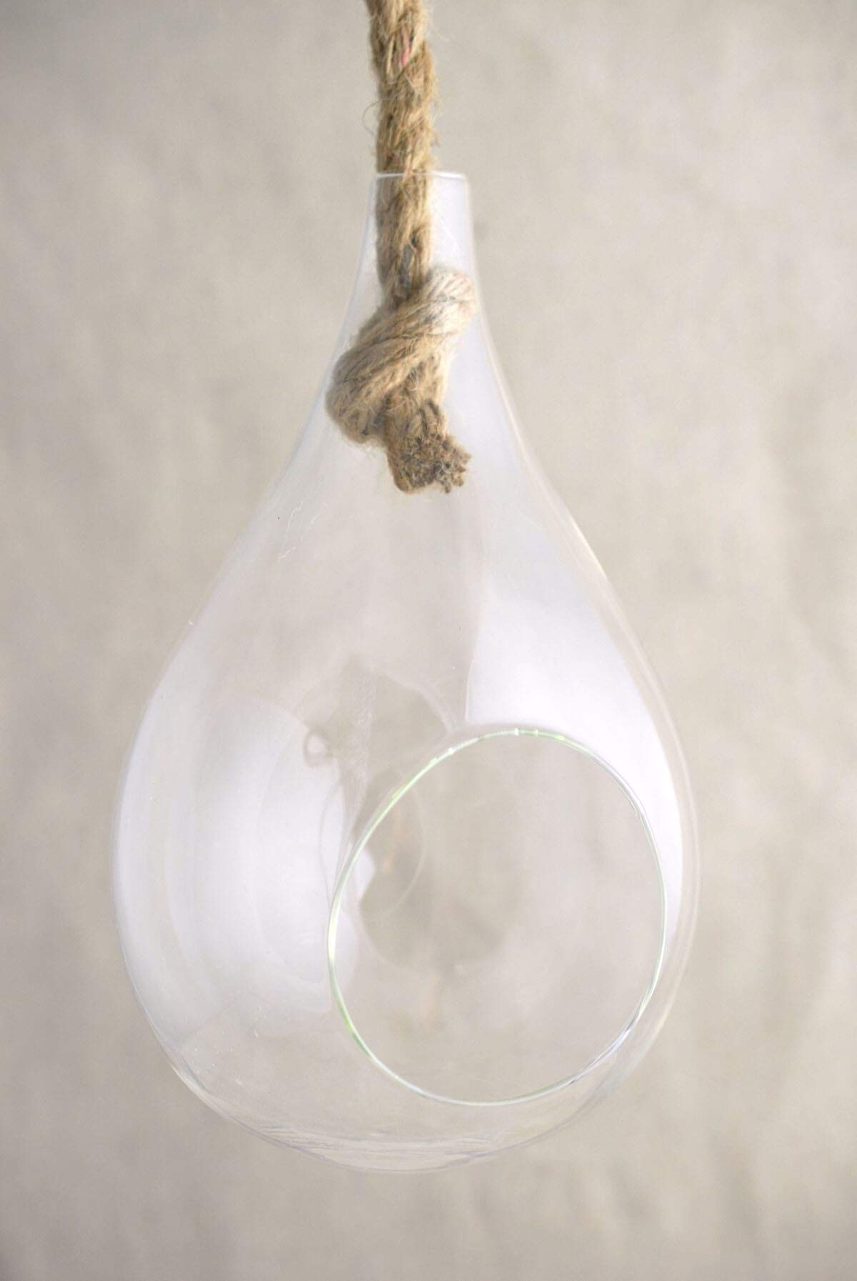 Hanging Glass Terrarium 9 Inch - Geometric Planter for Succulents, Air Plants & Home Decor | Perfect for Indoor Gardens, Wedding Centerpieces & Boho Room Decor