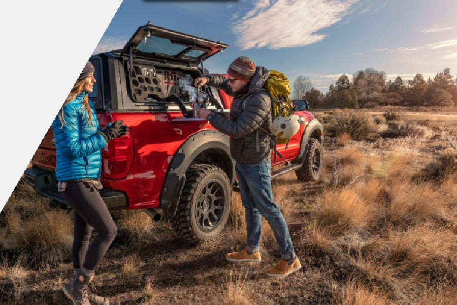 2016-2023 Toyota Tacoma 5' Bed RSi SmartCap EVO Adventure Truck Cap - Durable Aluminum Shell with Lockable Side Windows - Perfect for Camping, Overlanding & Outdoor Adventures (Fits Tacoma Short Bed Models)